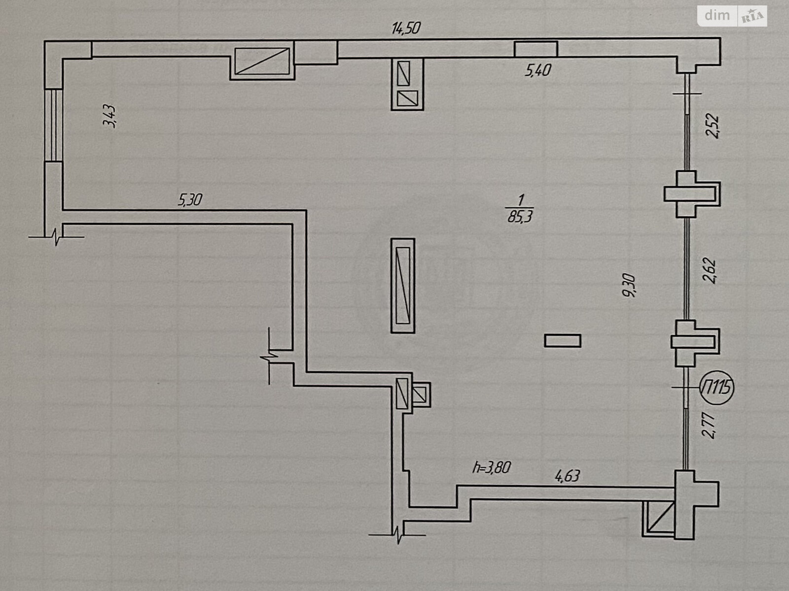 Комерційне приміщення в Бармаки, Льонокомбінатівська вулиця 4, ціна оренди: 50 745 грн за об’єкт фото 1