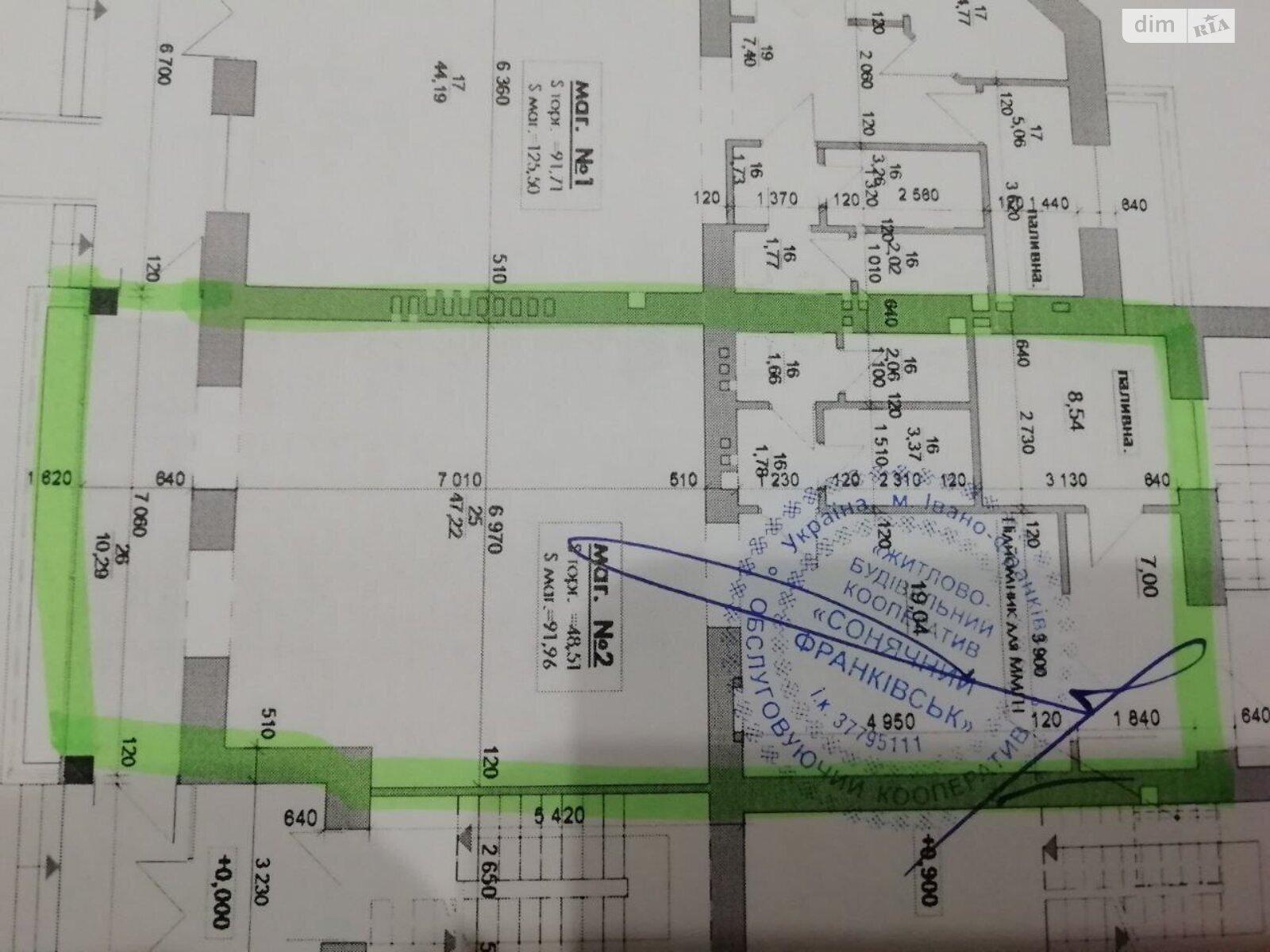 Коммерческое помещение в Ивано-Франковске, сдам в аренду по Симоненко Василия улица 3, район Каскад, цена: 42 200 грн за объект фото 1