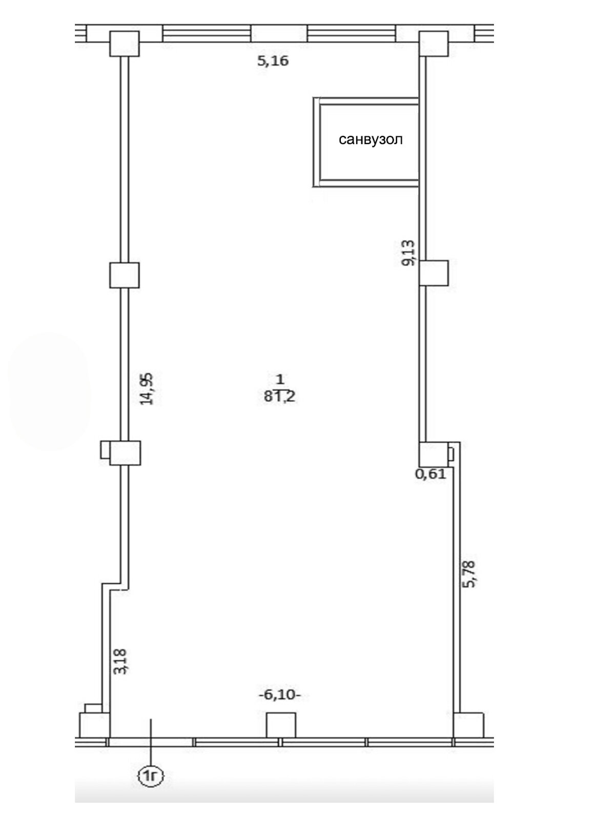 Комерційне приміщення в Івано-Франківську, здам в оренду по Гетьмана Івана Мазепи вулиця 160А, район Центр, ціна: 68 769 грн за об’єкт фото 1