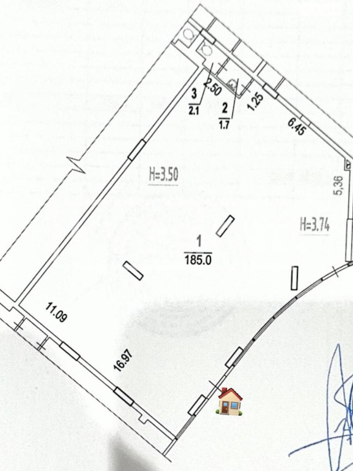 Коммерческое помещение в Киеве, сдам в аренду по Днепровская набережная 15Д, район Дарницкий, цена: 101 208 грн за объект фото 1