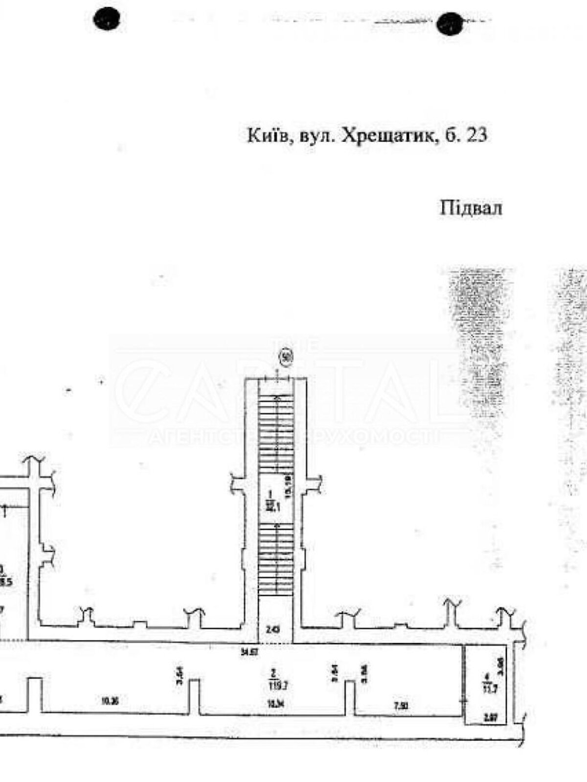 Комерційне приміщення в Києві, здам в оренду по Хрещатик вулиця 23, район Шевченківський, ціна: 3 672 204 грн за об’єкт фото 1