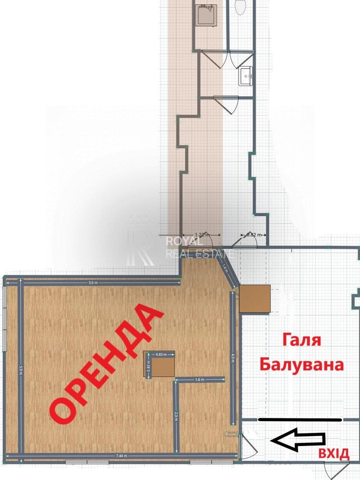 Коммерческое помещение в Киеве, сдам в аренду по Гарматная улица 20, район Соломенский, цена: 55 664 грн за объект фото 1