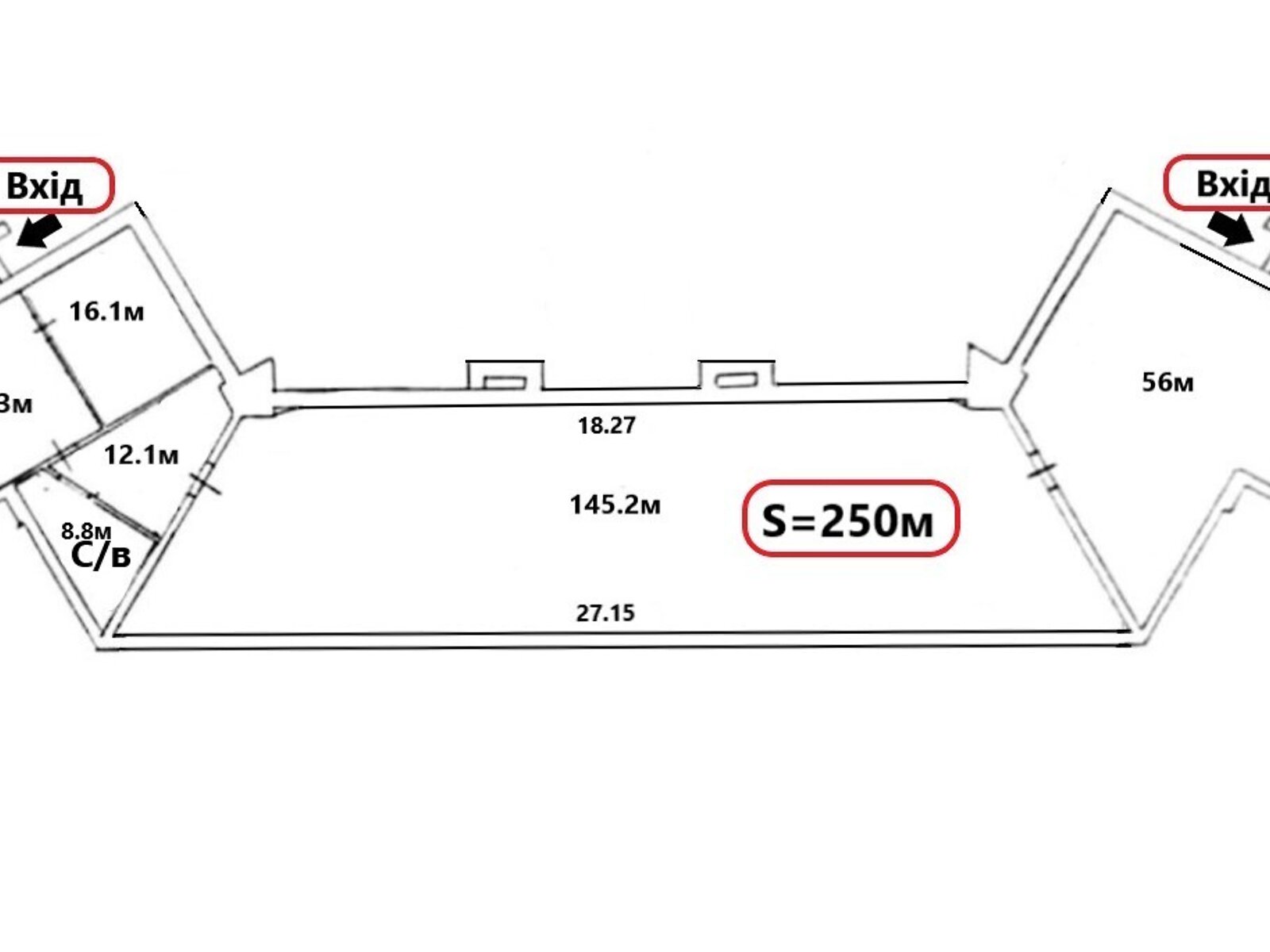 Коммерческое помещение в Киеве, сдам в аренду по Оноре де Бальзака улица 6, район Троещина, цена: 60 000 грн за объект фото 1