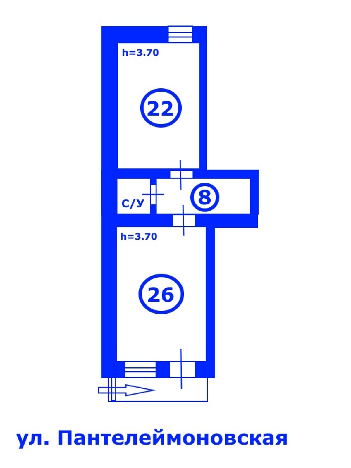 Коммерческое помещение в Одессе, сдам в аренду по Пантелеймоновская улица 101, район Приморский, цена: 35 000 грн за объект фото 1