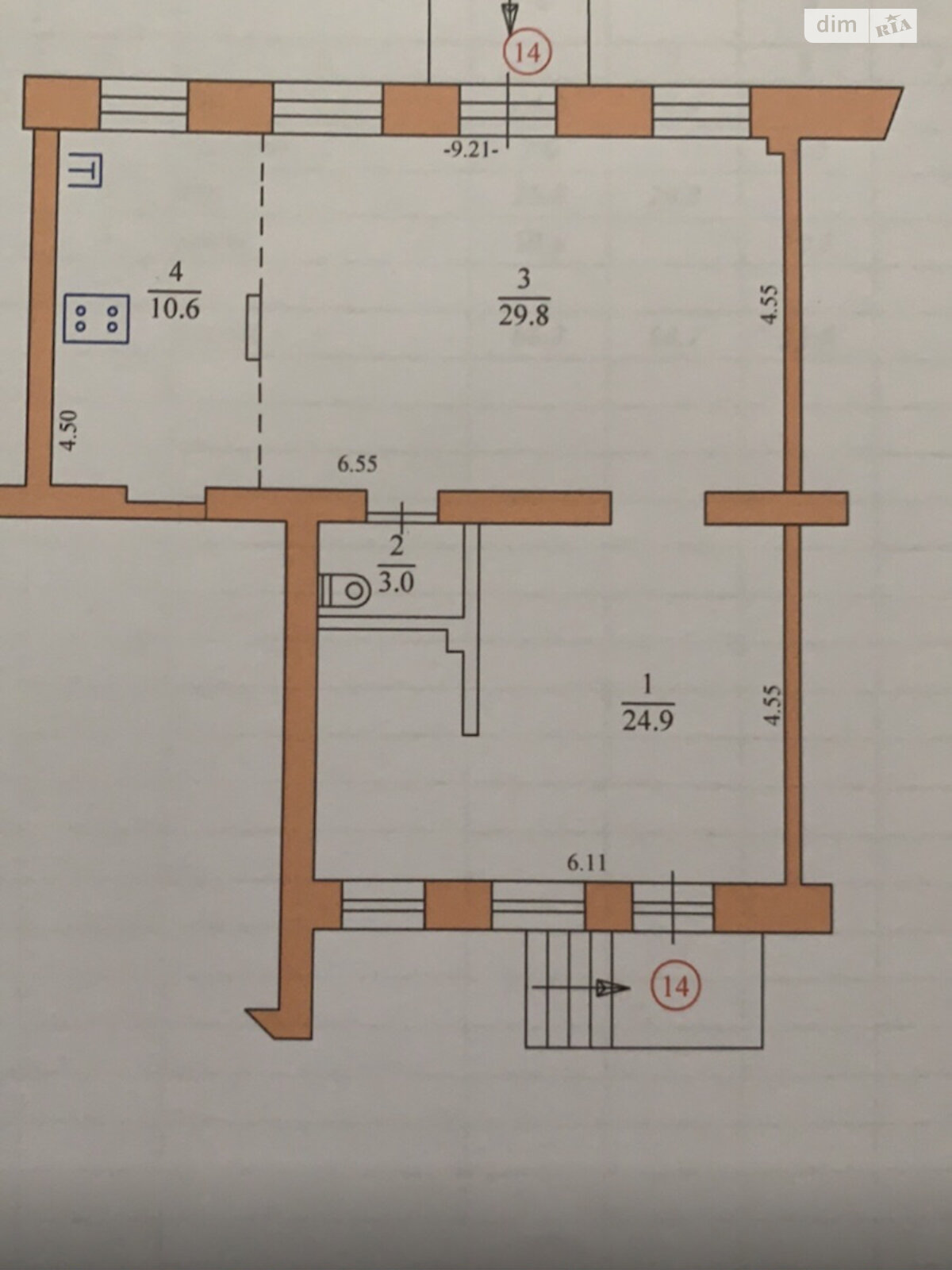 Коммерческое помещение в Тернополе, сдам в аренду по Хмельницкого Богдана улица, район Центр, цена: 36 000 грн за объект фото 1