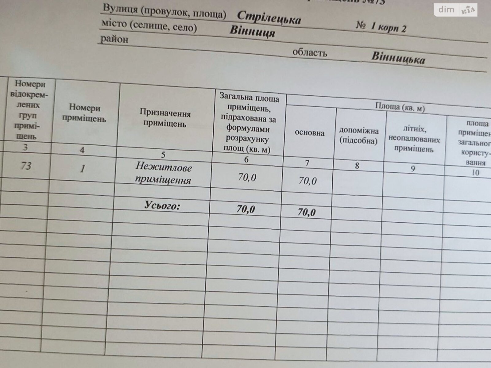 Комерційне приміщення в Вінниці, здам в оренду по Стрілецька вулиця 1 корпус 2, район Київська, ціна: 56 000 грн за об’єкт фото 1 Комерційне приміщення в Вінниці, здам в оренду по Стрілецька вулиця 1 корпус 2, район Київська, ціна: 56 000 грн за об’єкт фото 1