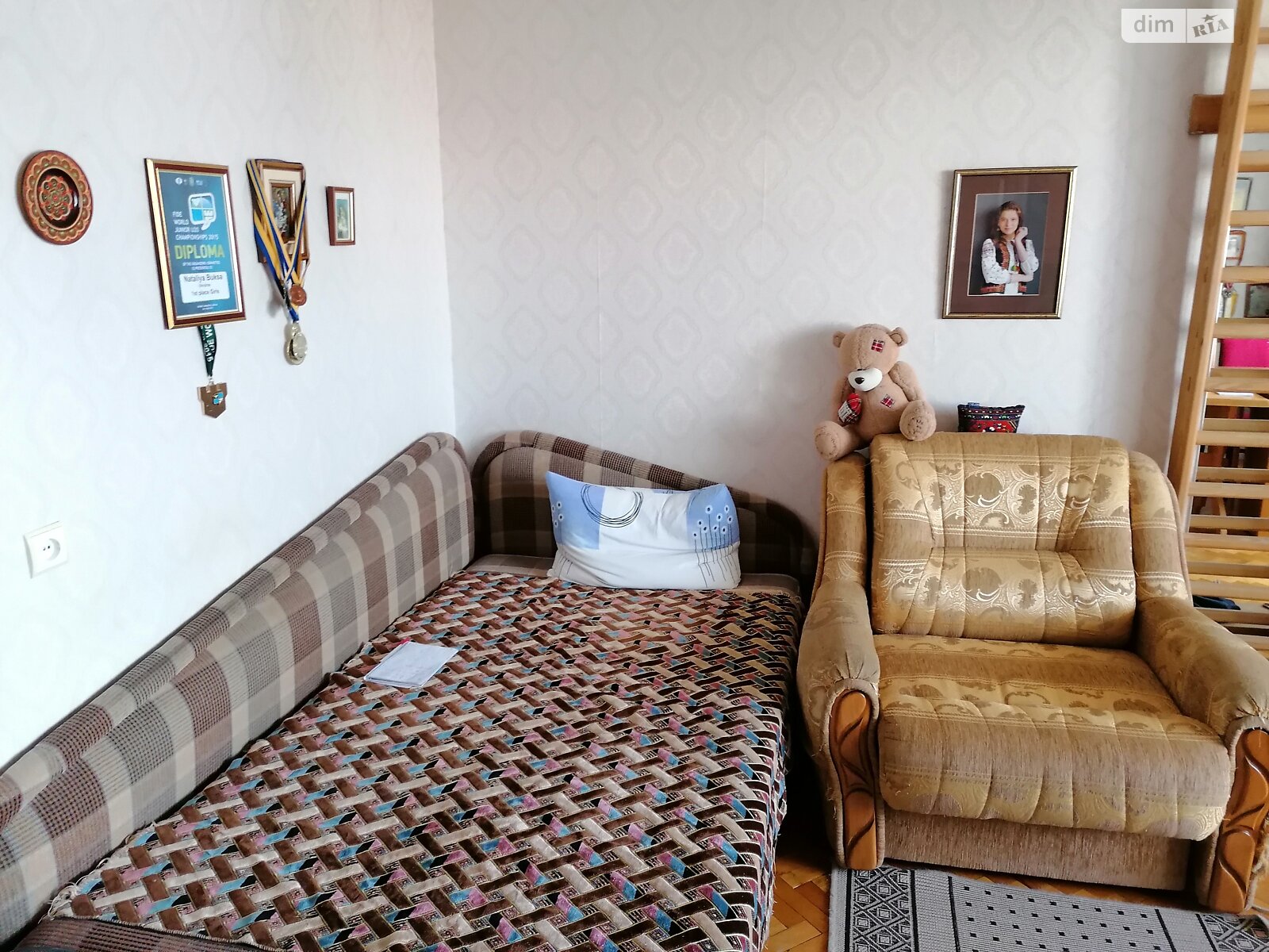 Комната в Львове, район Замарстынов улица Хвилевого Николая 3, кв. 3, помесячно фото 1 Комната в Львове, район Замарстынов улица Хвилевого Николая 3, кв. 3, помесячно фото 1