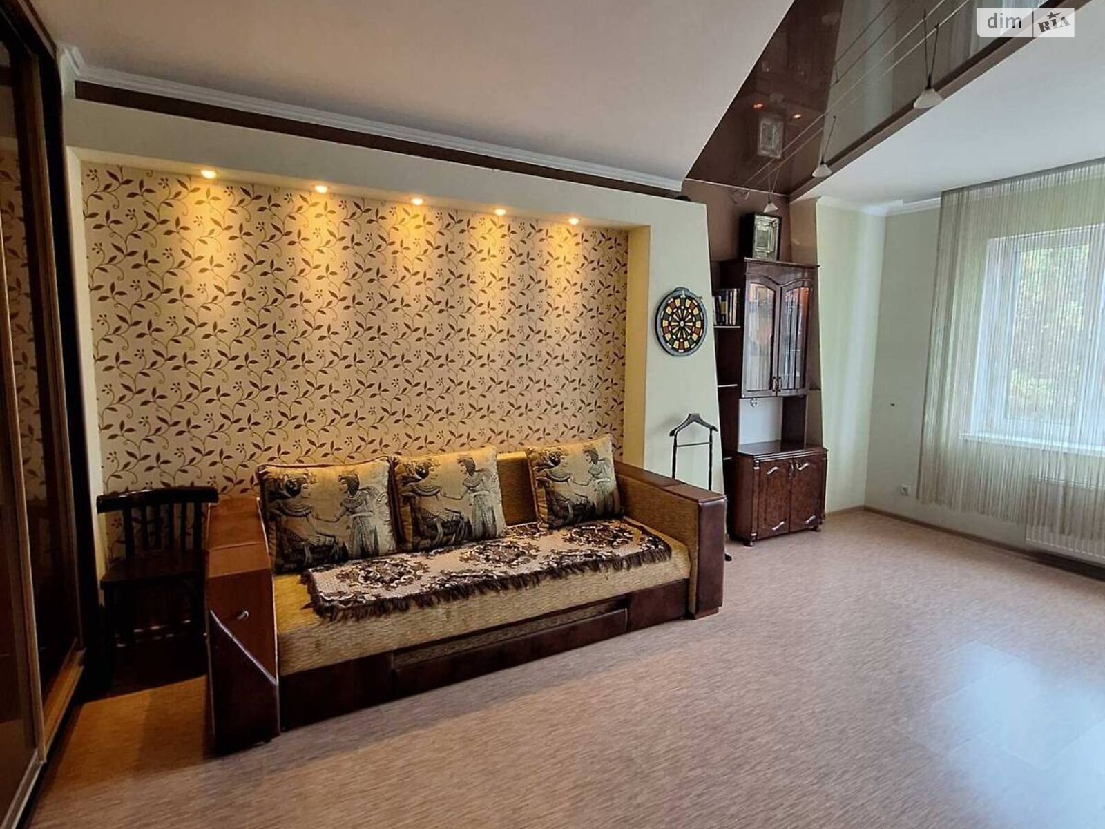 двухкомнатная квартира в Черкассах, район Сосновский, на ул. Дашкевича Остафия 4 в аренду на долгий срок помесячно фото 1