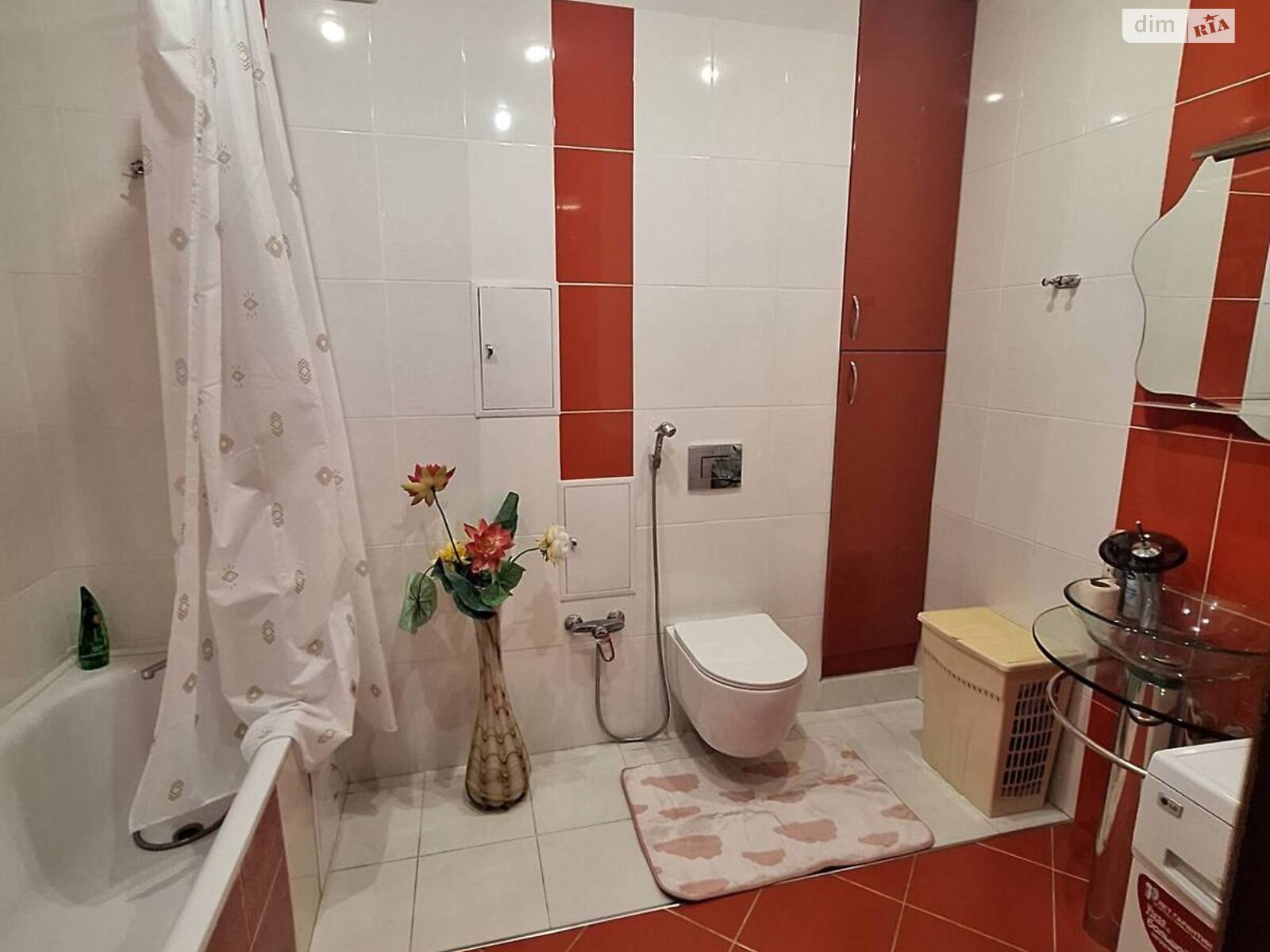 двухкомнатная квартира в Черкассах, район Сосновский, на ул. Дашкевича Остафия 4 в аренду на долгий срок помесячно фото 1