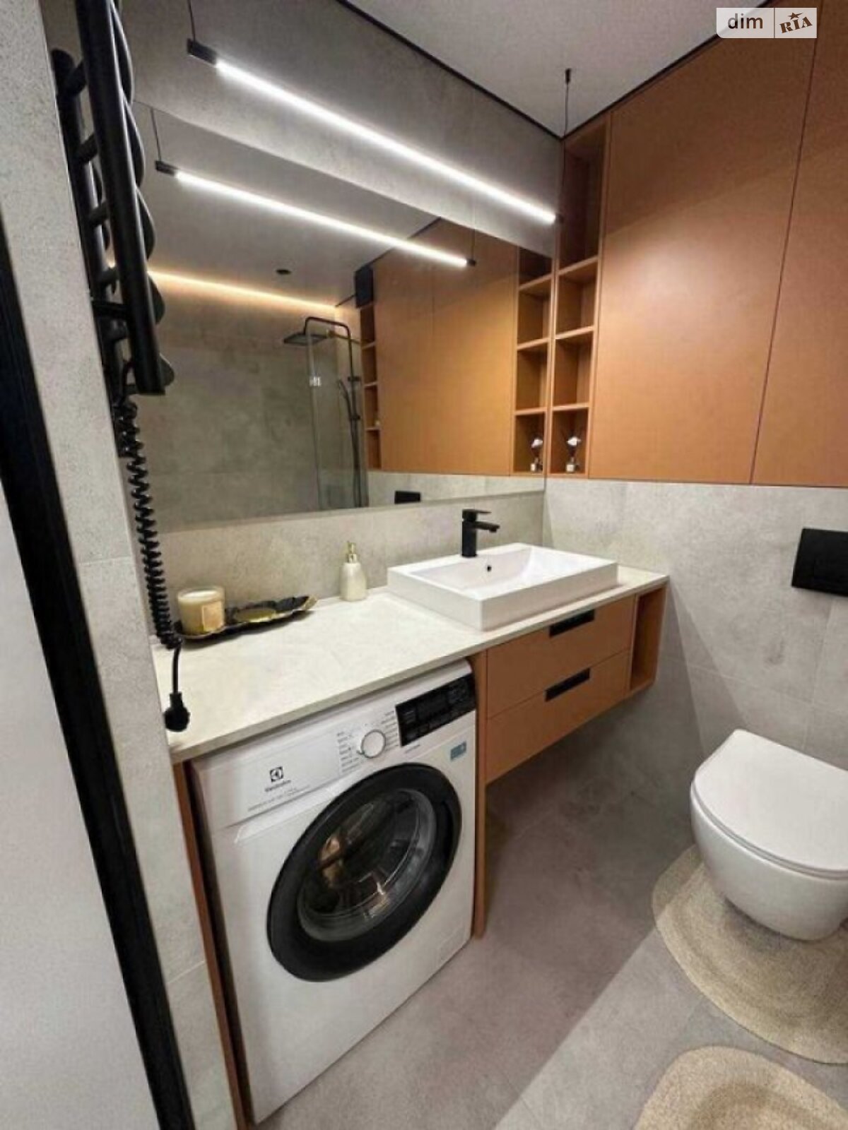 однокімнатна квартира в Черкасах, район Центр, на вул. Надпільна в довготривалу оренду помісячно фото 1