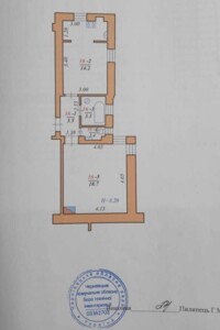 двухкомнатная квартира в Черновцах, район Шевченковский, на ул. Хмельницкого Богдана 52 в аренду на долгий срок помесячно фото 2