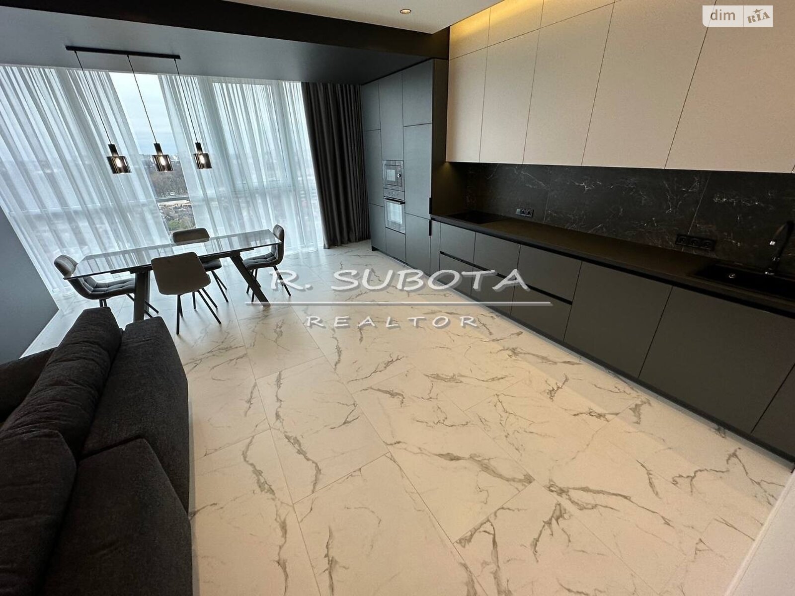 двухкомнатная квартира в Днепре, район 1 мая, на просп. Науки 112А в аренду на долгий срок помесячно фото 1