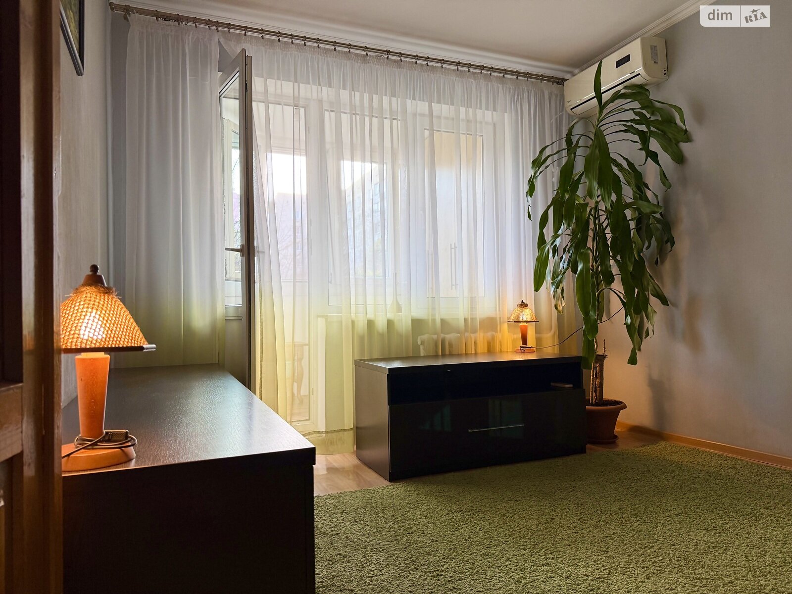 двухкомнатная квартира в Днепре, район Калиновский, на ул. Янтарная 81 в аренду на долгий срок помесячно фото 1