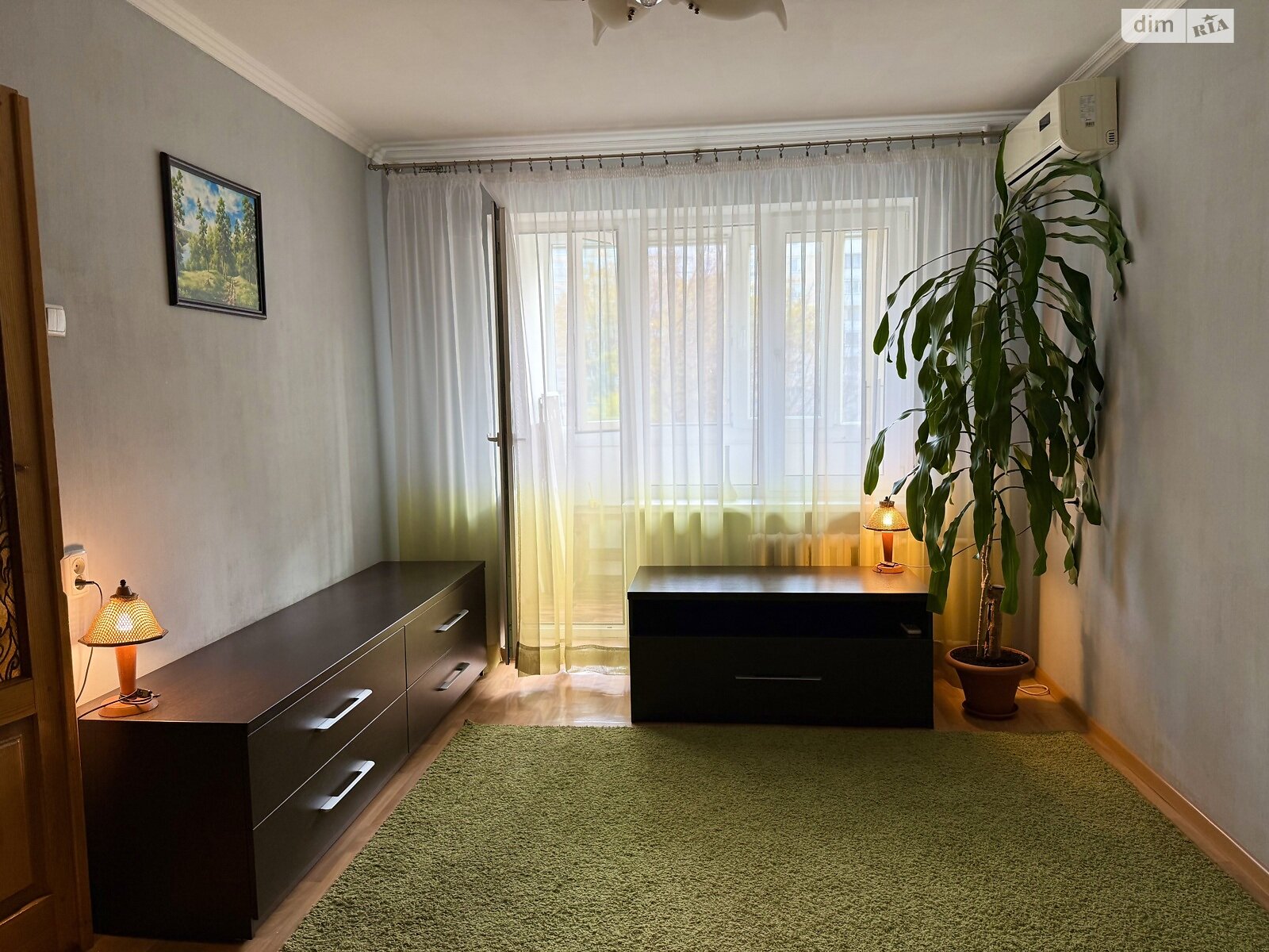 двухкомнатная квартира в Днепре, район Калиновский, на ул. Янтарная 81 в аренду на долгий срок помесячно фото 1