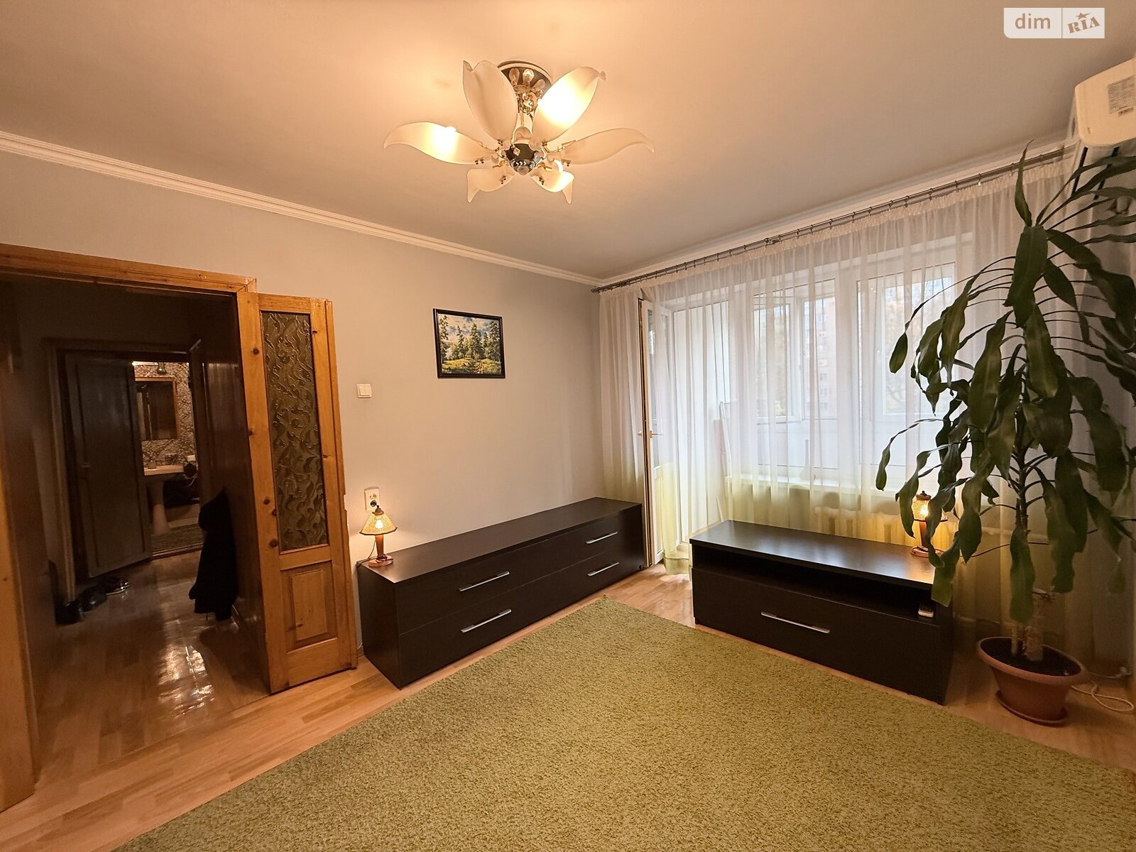 двухкомнатная квартира в Днепре, район Калиновский, на ул. Янтарная 81 в аренду на долгий срок помесячно фото 1