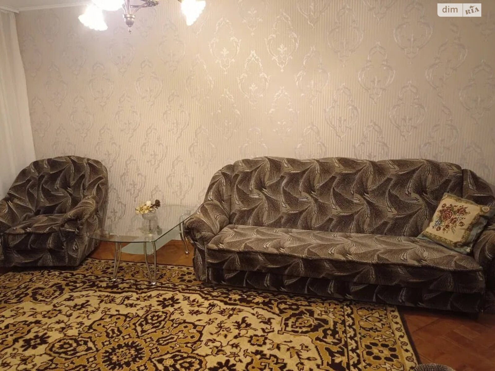 двухкомнатная квартира с мебелью в Днепре, район Красный Камень, на ул. Коробова 12 в аренду на долгий срок помесячно фото 1