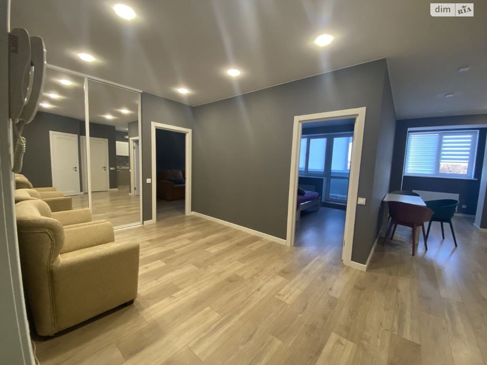 двухкомнатная квартира в Днепре, район Лоцкамянка, на ул. Різоля 42/2 в аренду на долгий срок помесячно фото 1