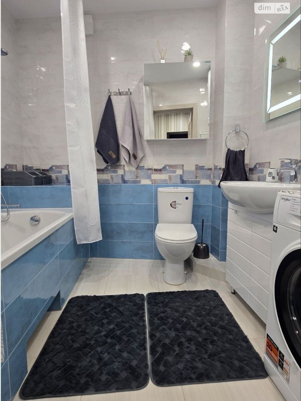 двухкомнатная квартира в Днепре, район Мандрыкивка, на ул. Набережная Победы 42П в аренду на долгий срок помесячно фото 1