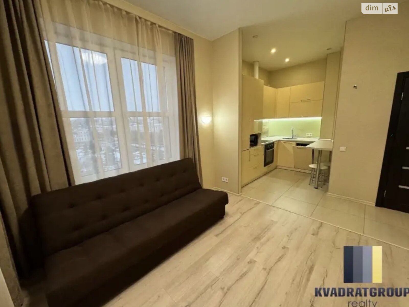 двухкомнатная квартира в Днепре, район Набережная, на просп. Яворницкого Дмитрия 72 в аренду на долгий срок помесячно фото 1