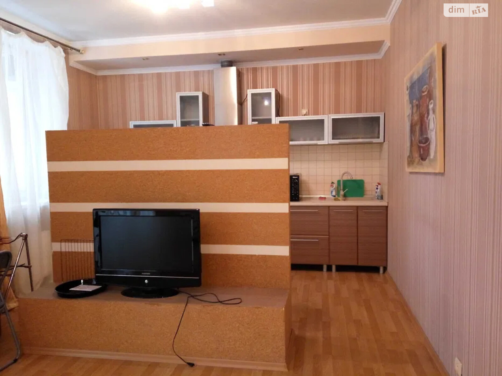 двухкомнатная квартира в Днепре, район Нагорный, на ул. Бригадная 11 в аренду на долгий срок помесячно фото 1