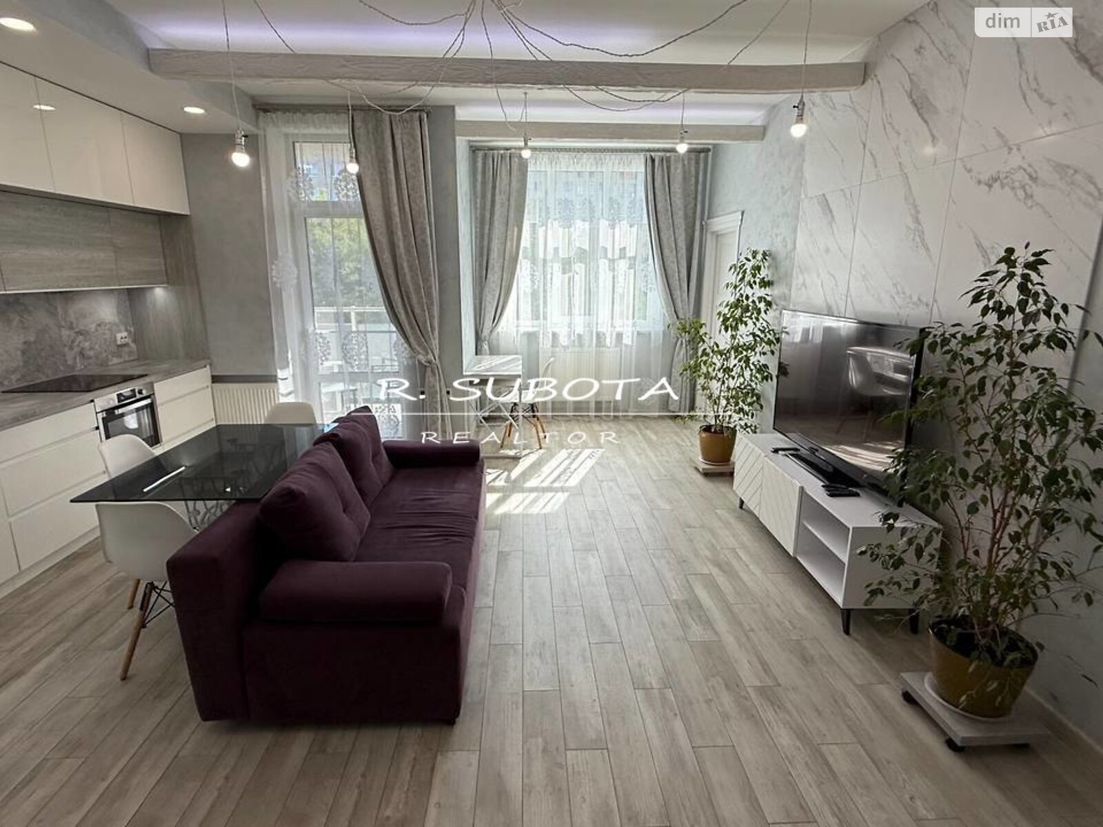 двухкомнатная квартира в Днепре, район Нагорный, на ул. Моссаковского Владимира 7 корпус 5 в аренду на долгий срок помесячно фото 1