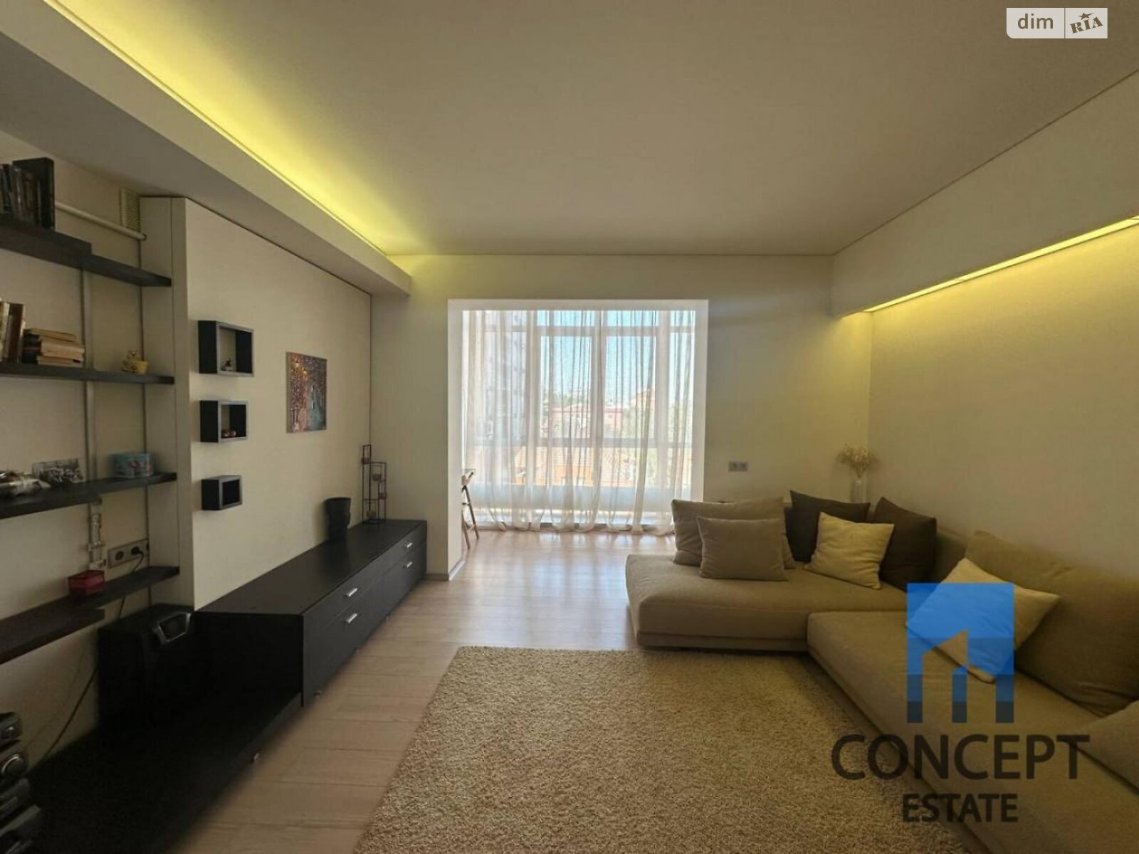 двухкомнатная квартира в Днепре, район Нагорный, на пер. Шевченко Тараса в аренду на долгий срок помесячно фото 1