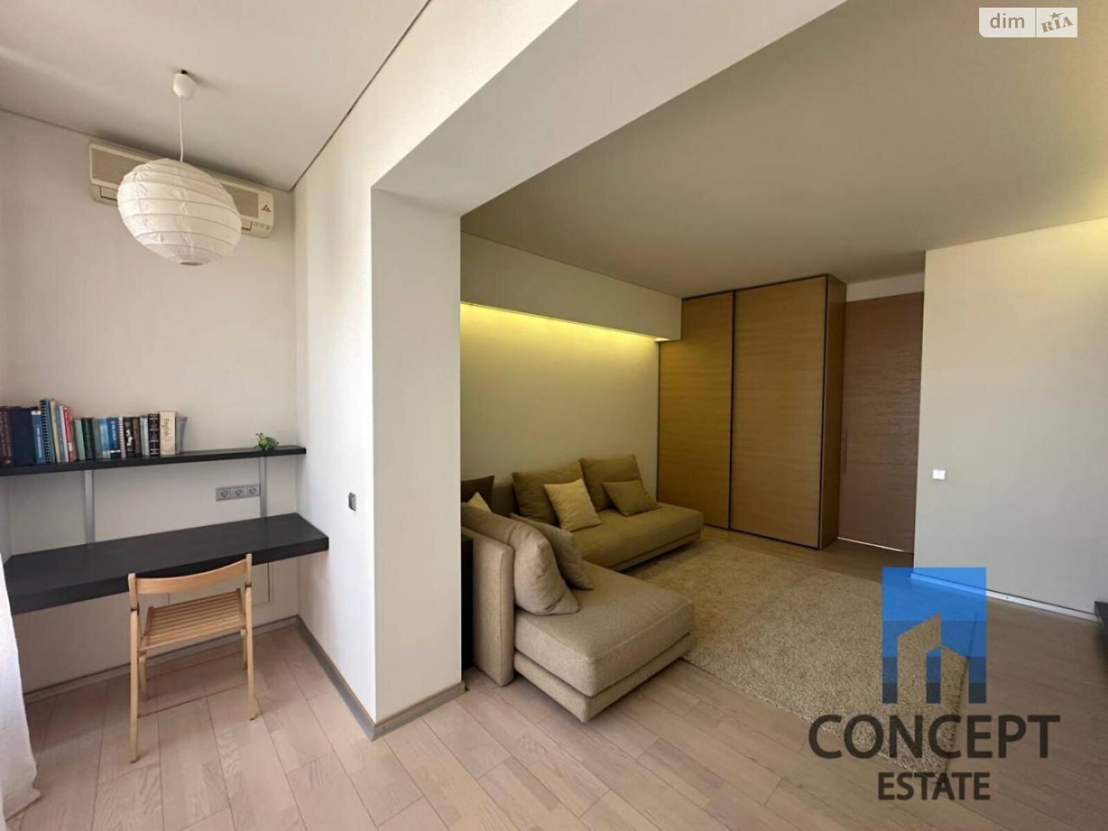 двухкомнатная квартира в Днепре, район Нагорный, на пер. Шевченко Тараса в аренду на долгий срок помесячно фото 1