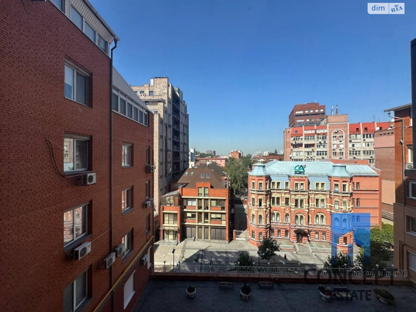 двухкомнатная квартира в Днепре, район Нагорный, на пер. Шевченко Тараса в аренду на долгий срок помесячно фото 1