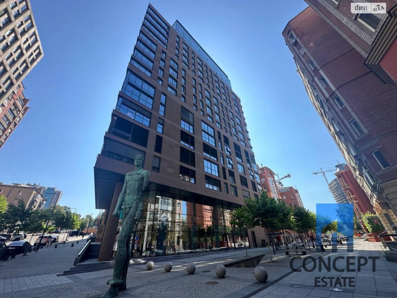 двухкомнатная квартира в Днепре, район Нагорный, на пер. Шевченко Тараса в аренду на долгий срок помесячно фото 1