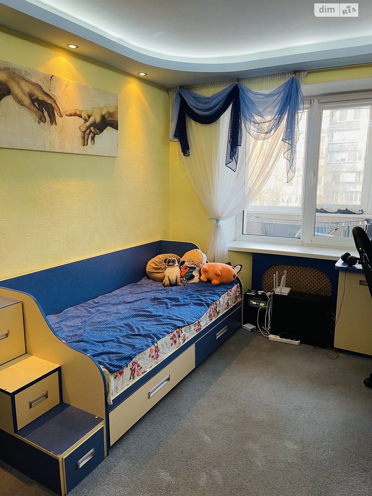 четырехкомнатная квартира в Днепре, район Покровский, на ул. Большая Диивська в аренду на долгий срок помесячно фото 1