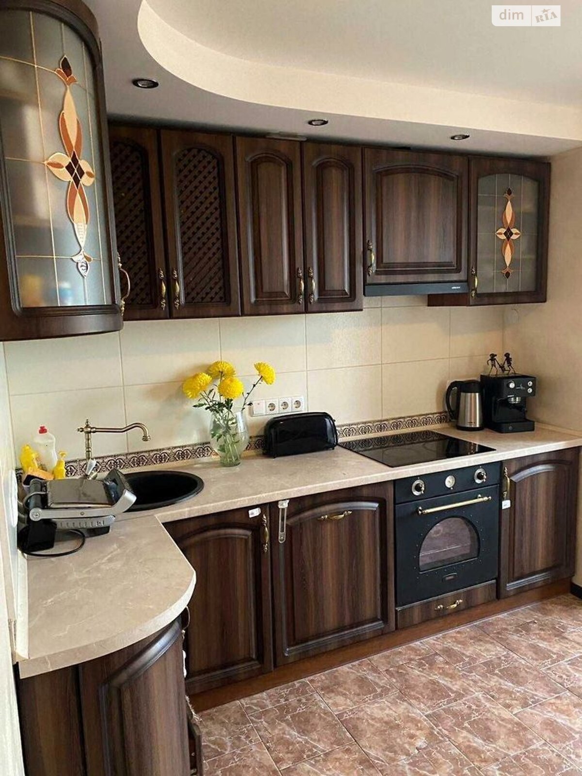 двухкомнатная квартира в Днепре, на мас. Тополь-2 34 в аренду на долгий срок помесячно фото 1