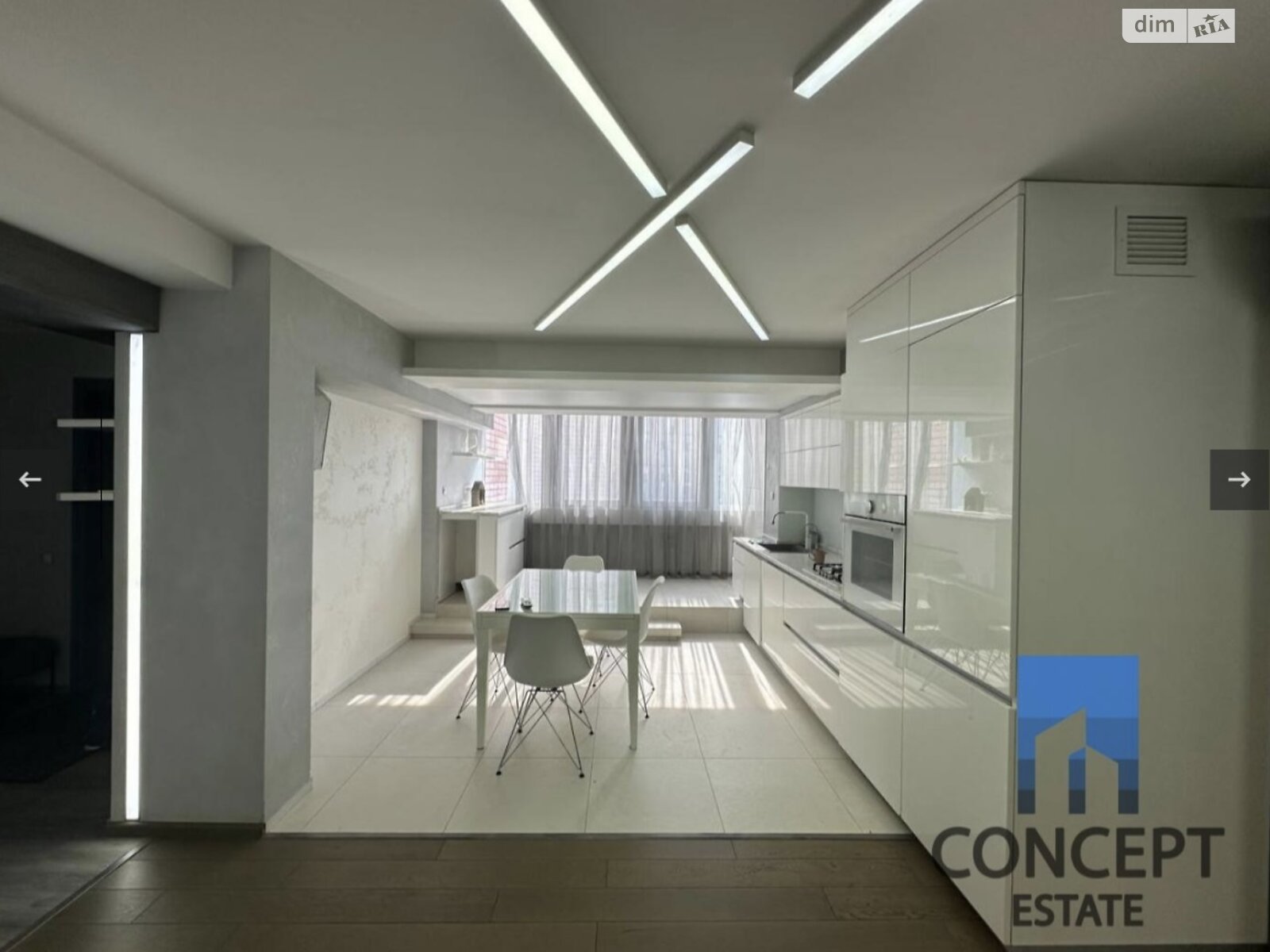 трехкомнатная квартира в Днепре, район Соборный, на ул. Исполкомовская 7 в аренду на долгий срок помесячно фото 1