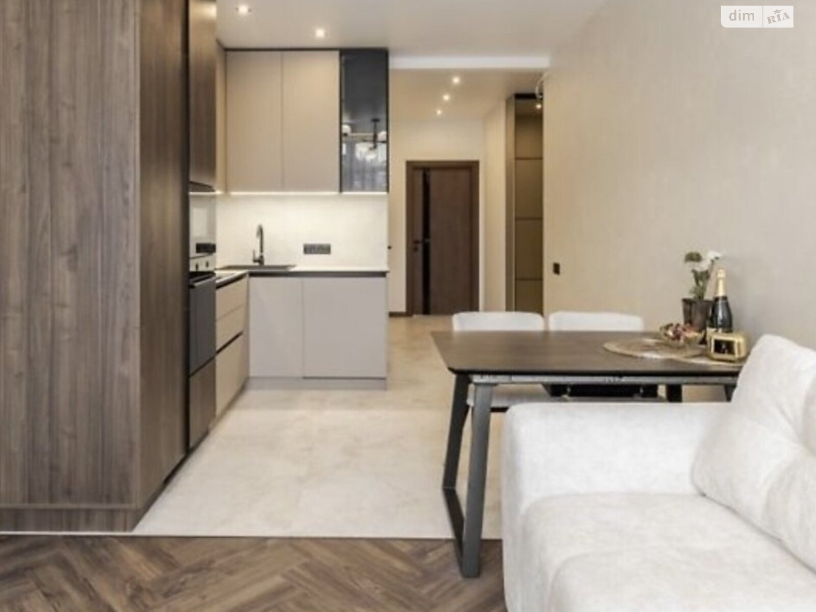 двухкомнатная квартира в Днепре, район Центральный Холм, на бул. Кучеревского 1 в аренду на долгий срок помесячно фото 1