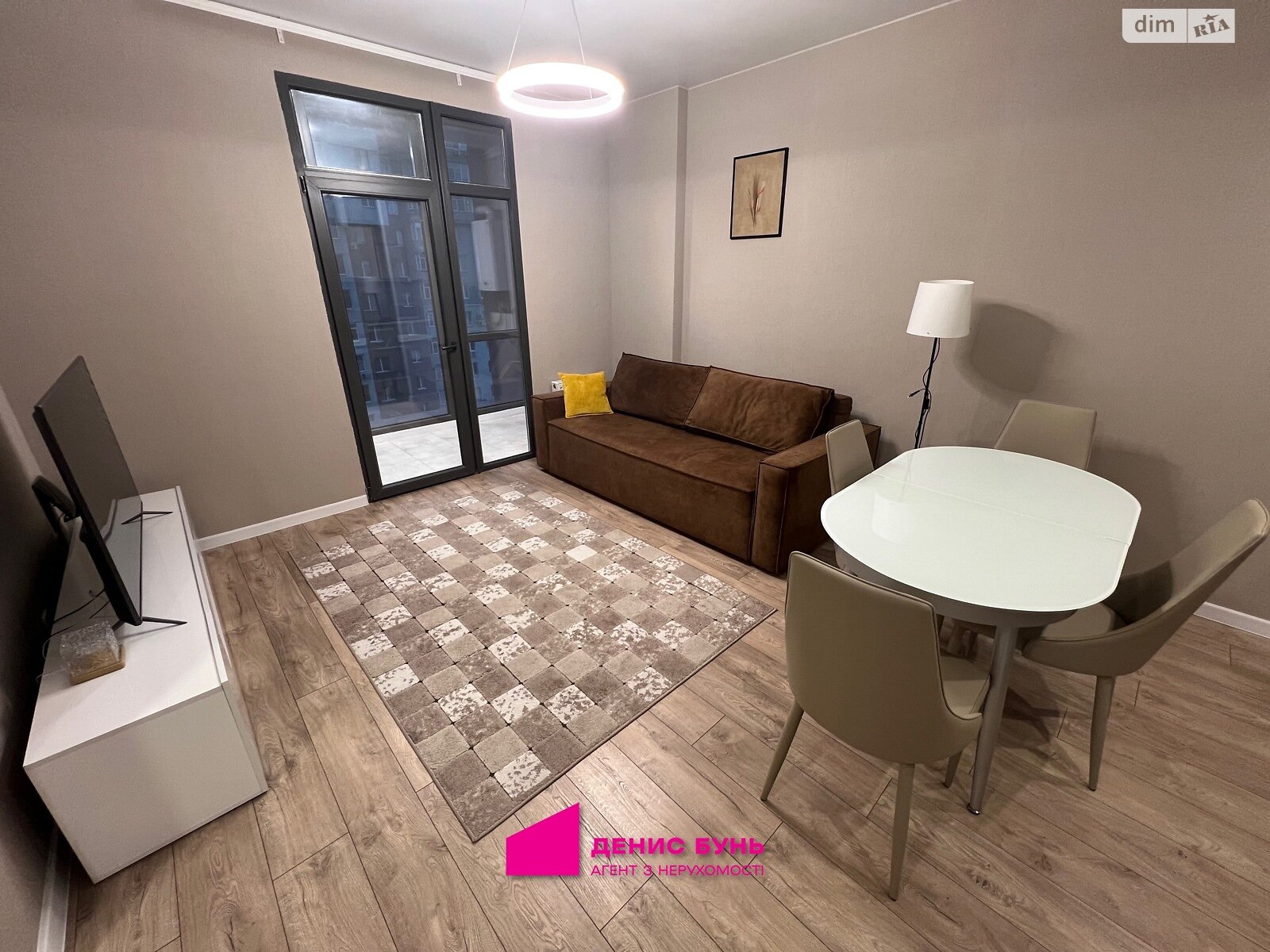 однокомнатная квартира в Днепре, район Центральный, на бул. Кучеревского 1 в аренду на долгий срок помесячно фото 1