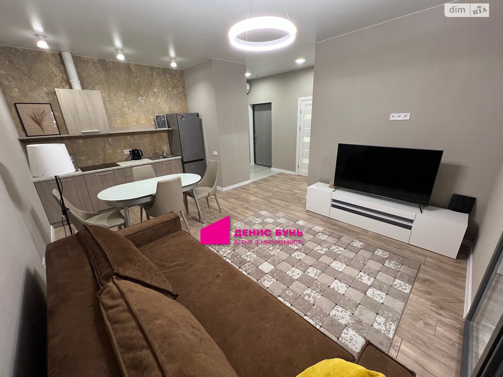 однокомнатная квартира в Днепре, район Центральный, на бул. Кучеревского 1 в аренду на долгий срок помесячно фото 1