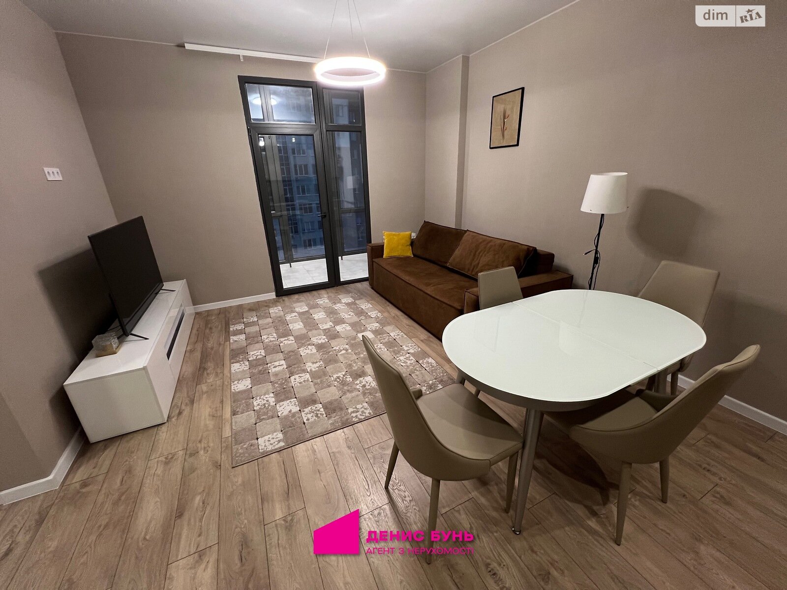 однокомнатная квартира в Днепре, район Центральный, на бул. Кучеревского 1 в аренду на долгий срок помесячно фото 1