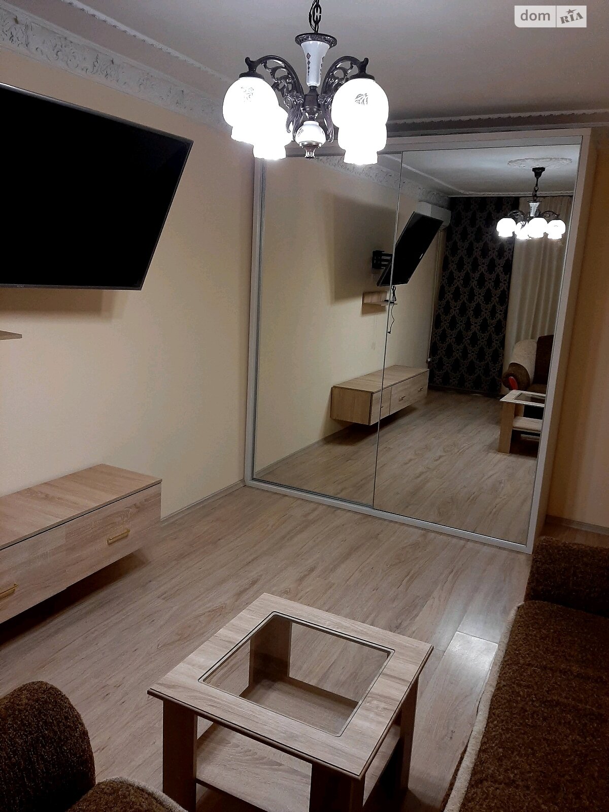 двухкомнатная квартира с мебелью в Харькове, район 338-ой микрорайон, на просп. Победы 66 в аренду на долгий срок помесячно фото 1