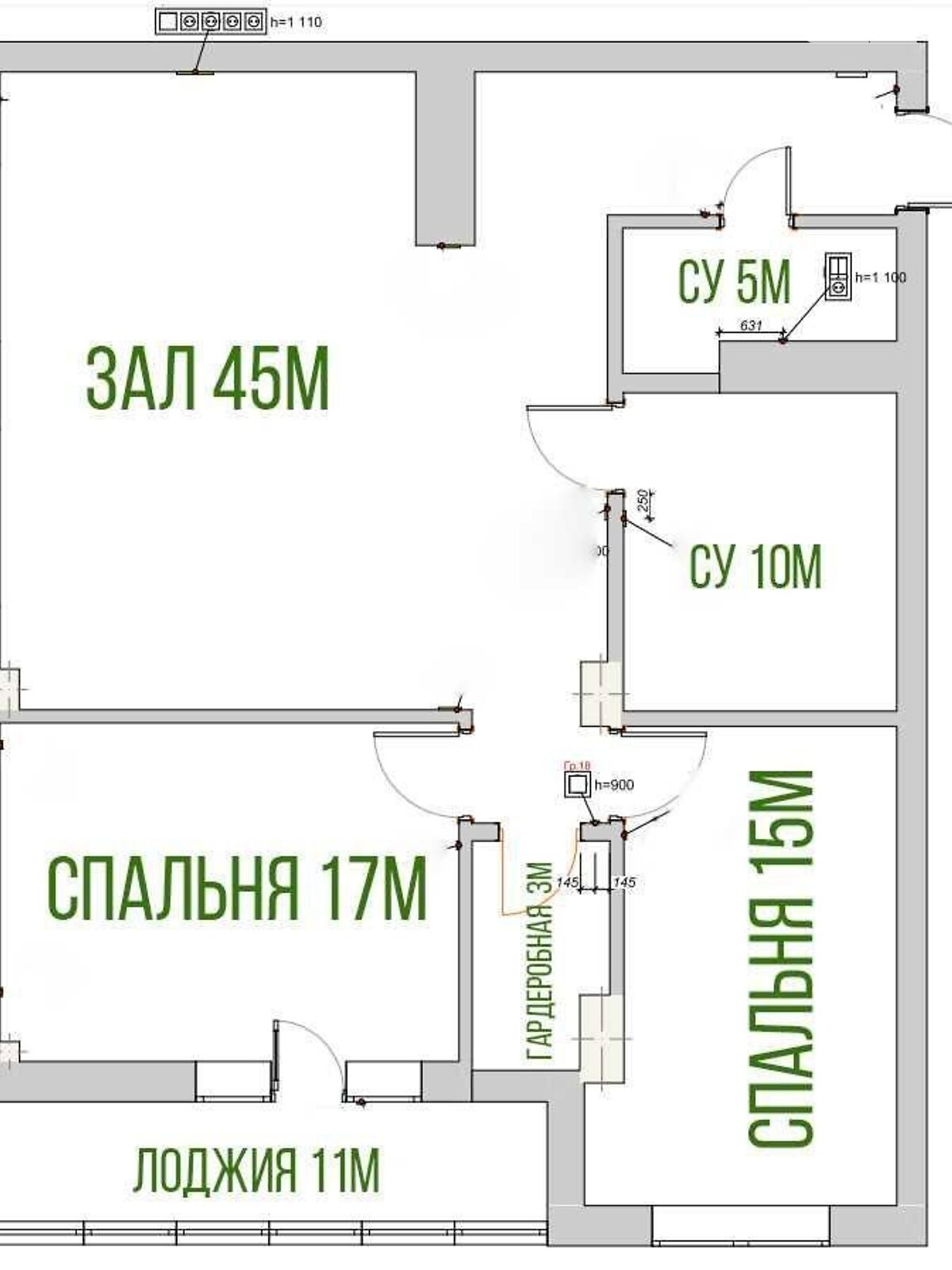 трехкомнатная квартира в Харькове, район 524-ый микрорайон, на ул. Академика Павлова в аренду на долгий срок помесячно фото 1