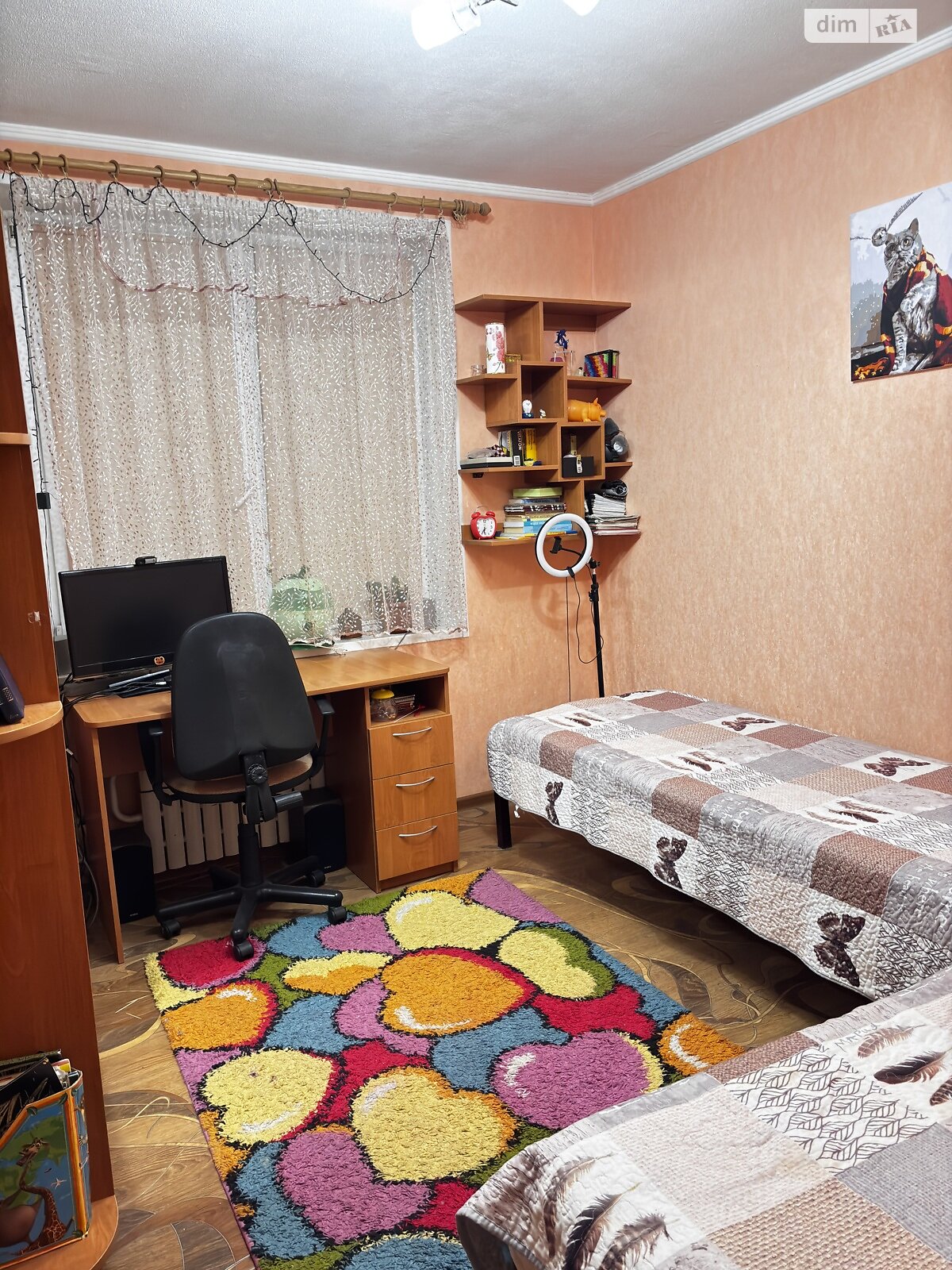 двухкомнатная квартира в Харькове, район 531-ый микрорайон, на просп. Тракторостроителей 105 в аренду на долгий срок помесячно фото 1