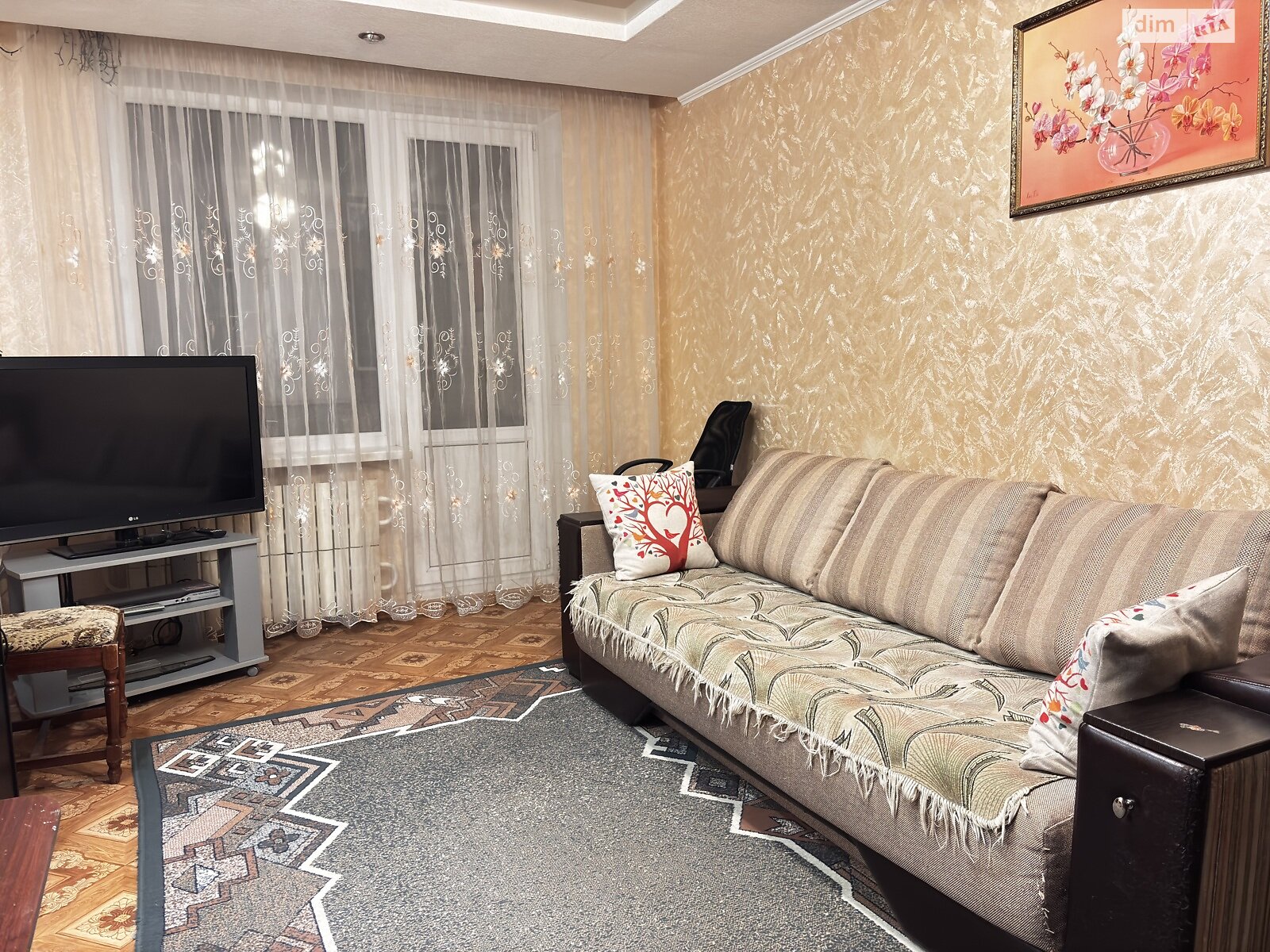 двухкомнатная квартира в Харькове, район 531-ый микрорайон, на просп. Тракторостроителей 105 в аренду на долгий срок помесячно фото 1