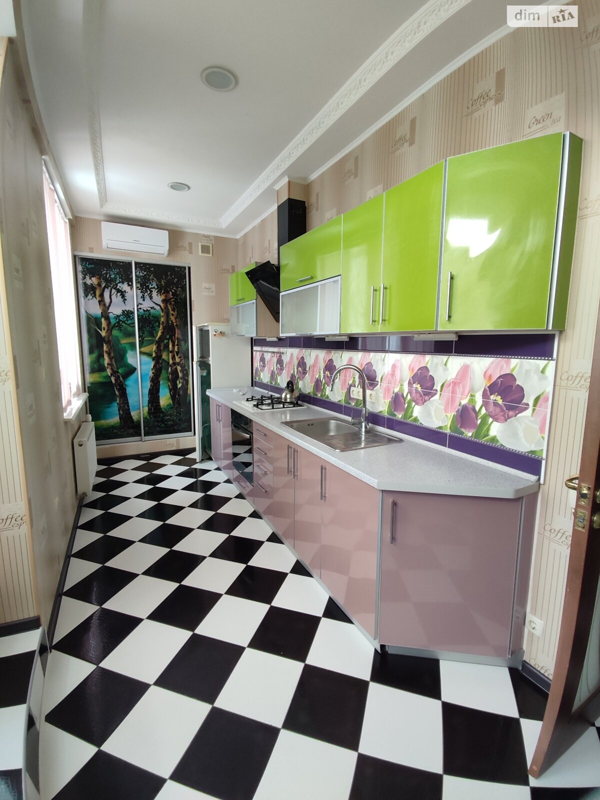 двухкомнатная квартира в Харькове, район ХТЗ, на ул. Библика 4 в аренду на долгий срок помесячно фото 1