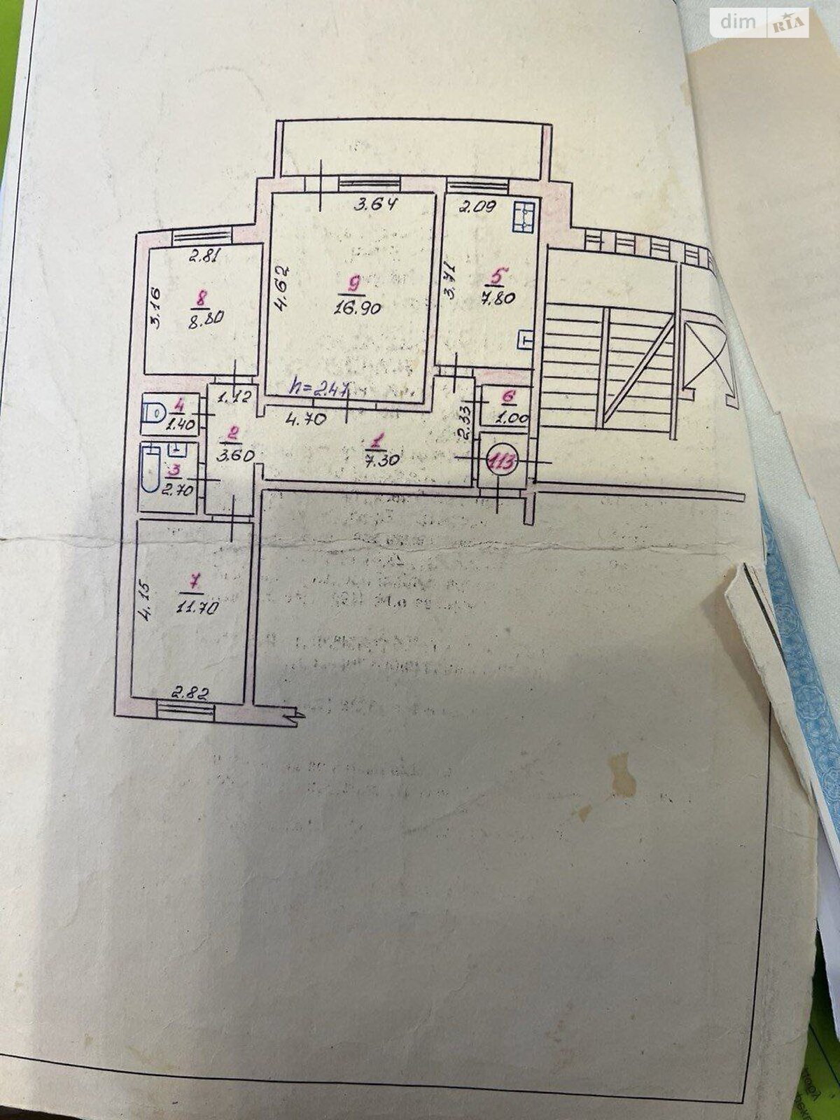 трехкомнатная квартира в Хмельницком, район Раково, на ул. Майборского в аренду на долгий срок помесячно фото 1