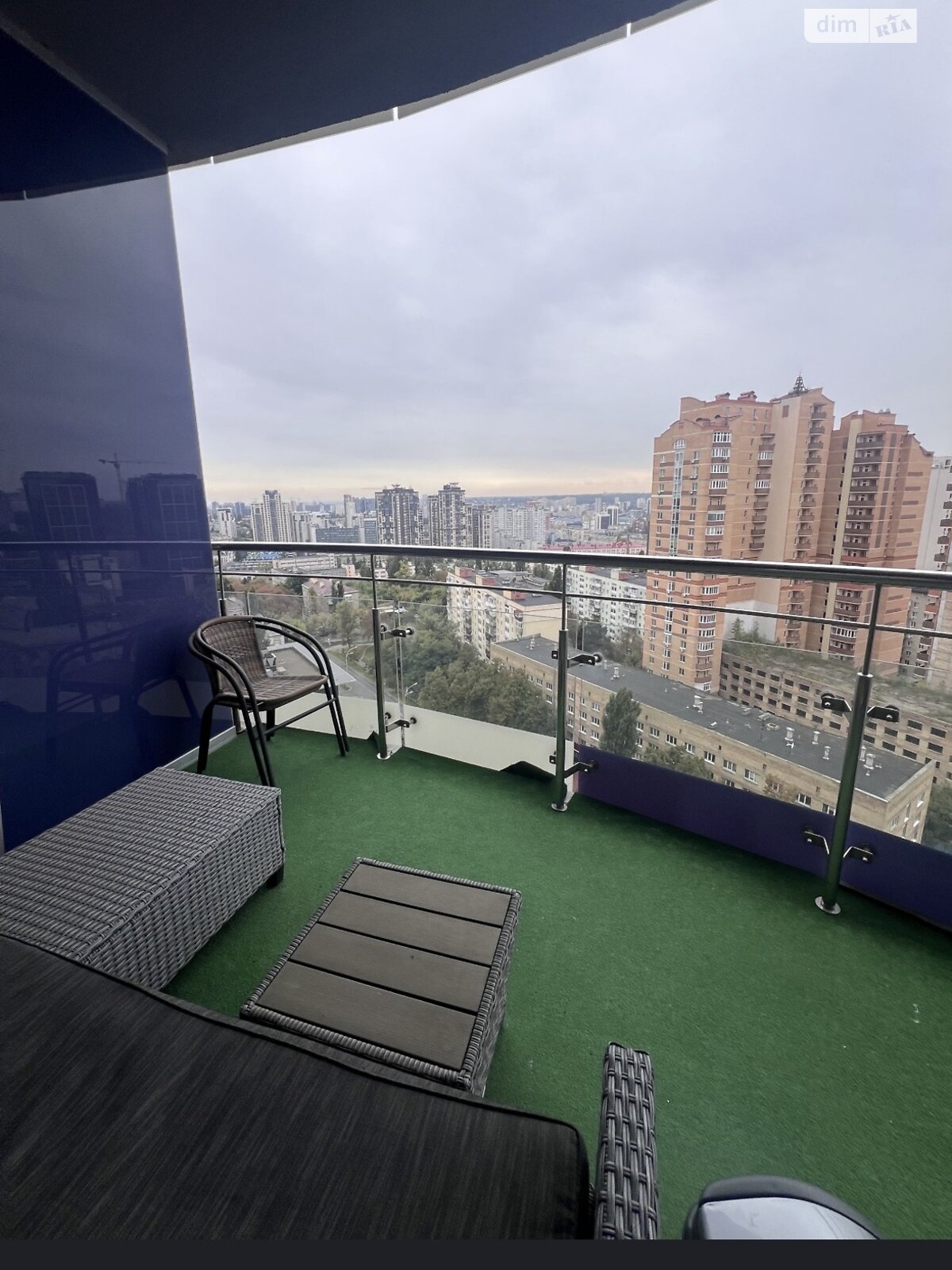 однокомнатная квартира в Киеве, район Черепанова гора, на пер. Лабораторный 7 в аренду на долгий срок помесячно фото 1