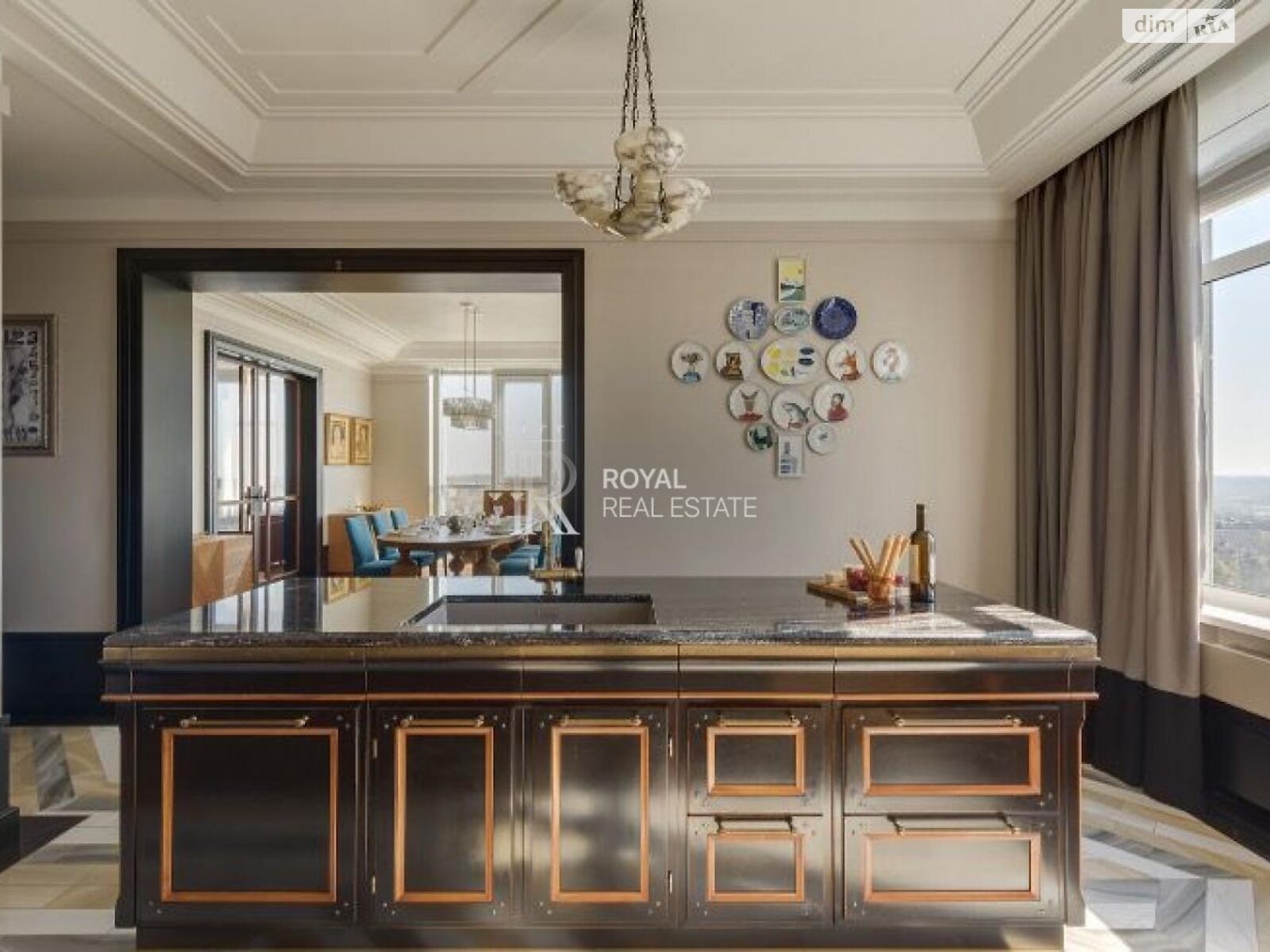 четырехкомнатная квартира в Киеве, район Печерский, на ул. Андрея Верхогляда 7 в аренду на долгий срок помесячно фото 1