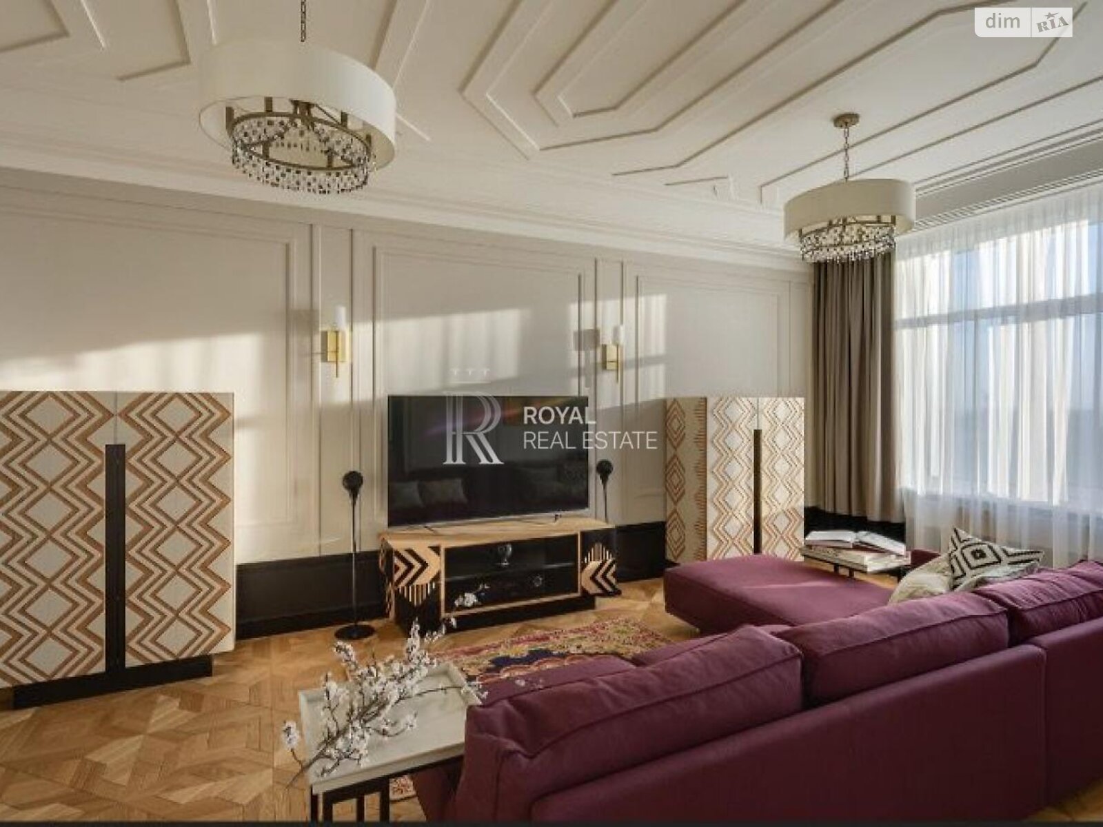 четырехкомнатная квартира в Киеве, район Печерский, на ул. Андрея Верхогляда 7 в аренду на долгий срок помесячно фото 1