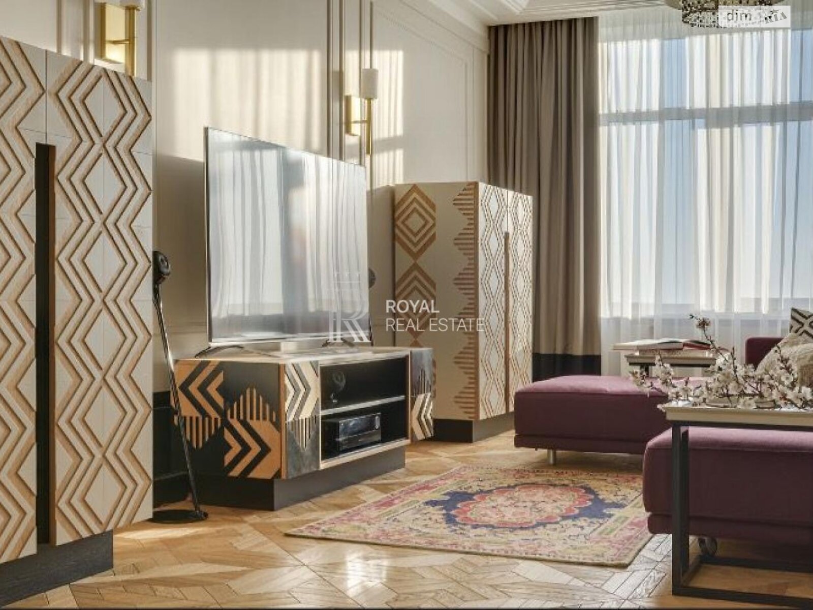 четырехкомнатная квартира в Киеве, район Печерский, на ул. Андрея Верхогляда 7 в аренду на долгий срок помесячно фото 1