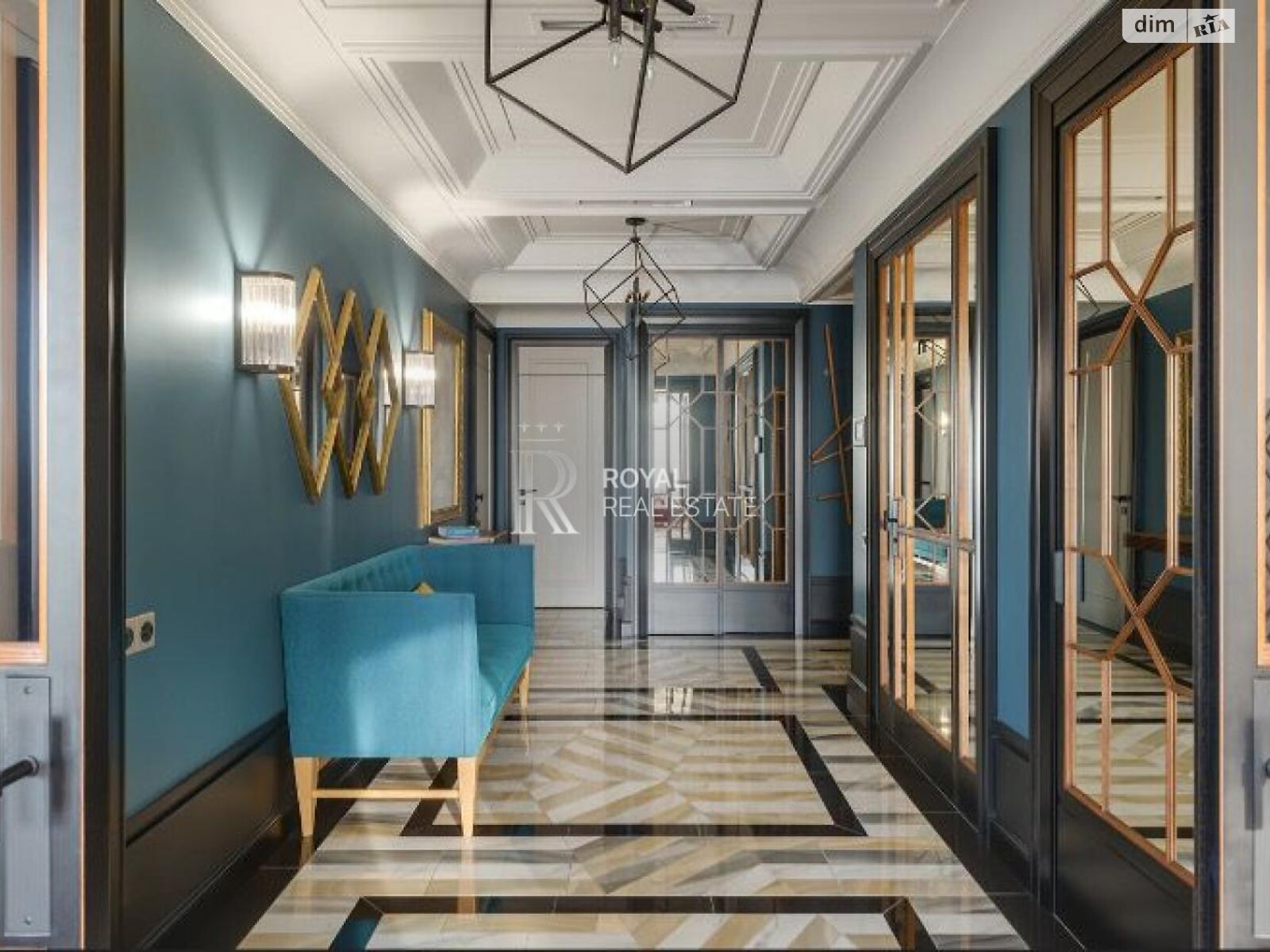 четырехкомнатная квартира в Киеве, район Печерский, на ул. Андрея Верхогляда 7 в аренду на долгий срок помесячно фото 1