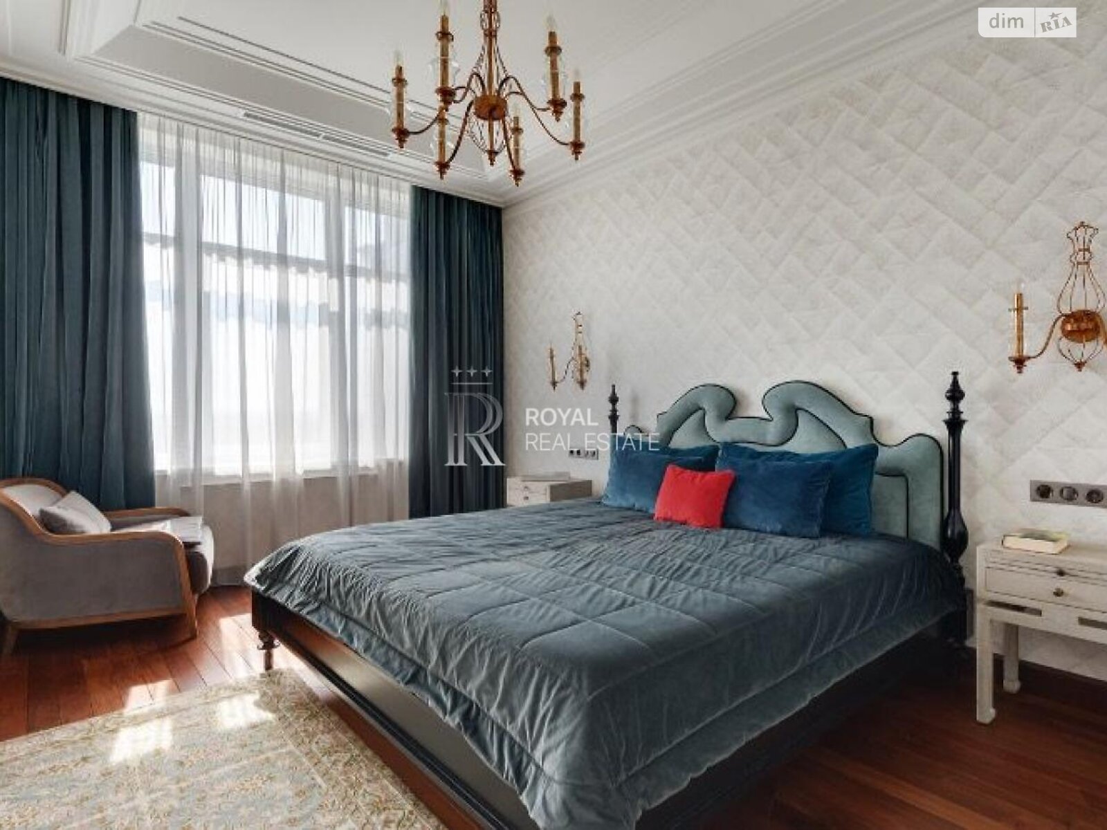 четырехкомнатная квартира в Киеве, район Печерский, на ул. Андрея Верхогляда 7 в аренду на долгий срок помесячно фото 1