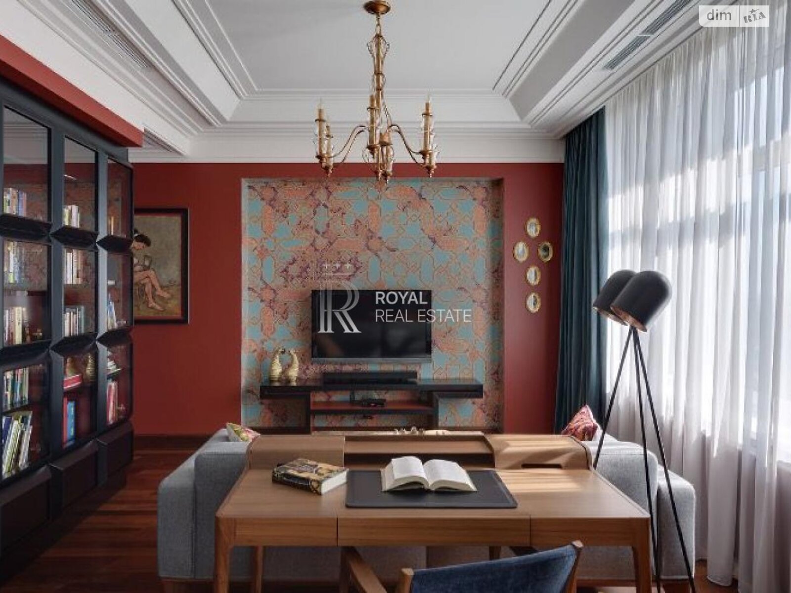 четырехкомнатная квартира в Киеве, район Печерский, на ул. Андрея Верхогляда 7 в аренду на долгий срок помесячно фото 1