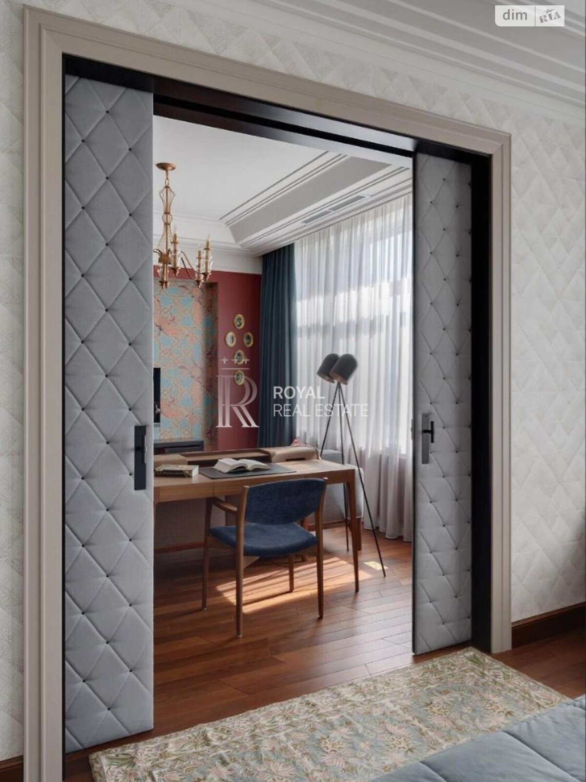 четырехкомнатная квартира в Киеве, район Печерский, на ул. Андрея Верхогляда 7 в аренду на долгий срок помесячно фото 1